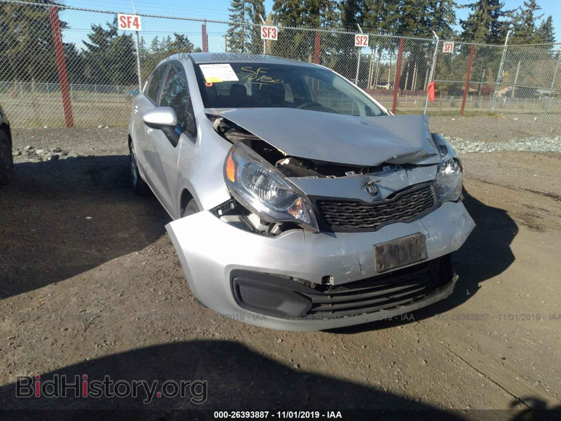 Photo KNADM4A31D6317839 - KIA RIO 2013