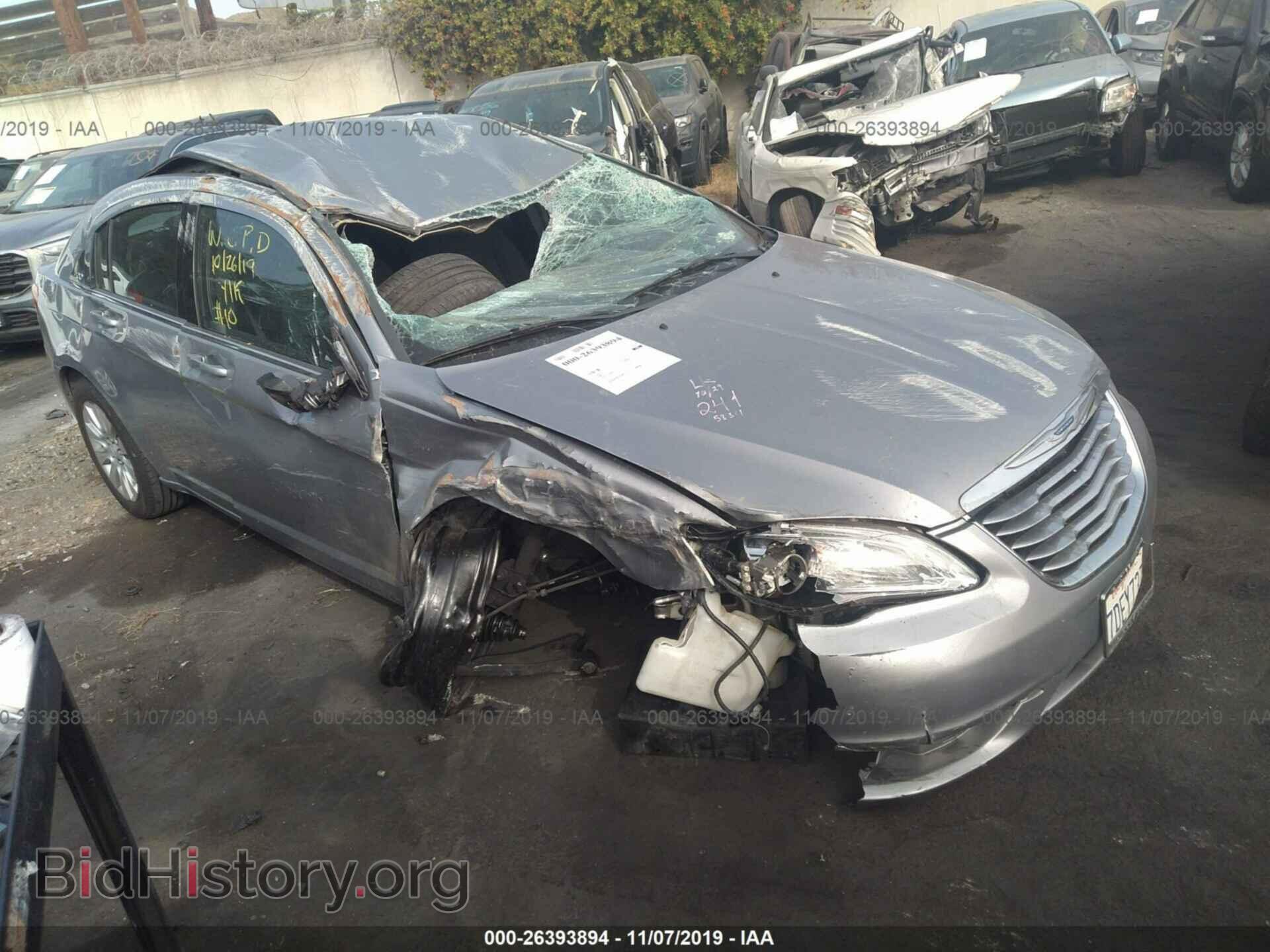 Фотография 1C3CCBAB0EN205834 - CHRYSLER 200 2014