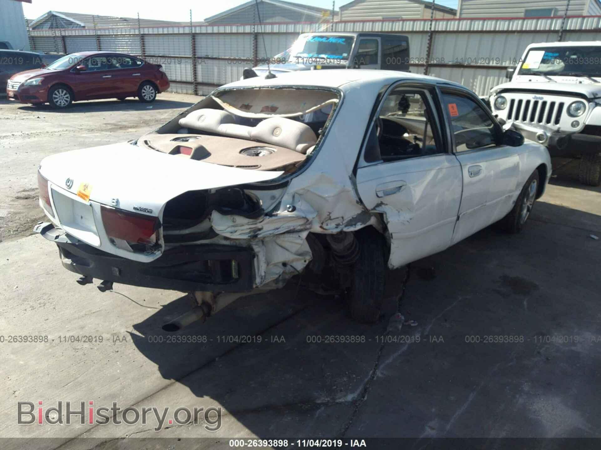 1996 MAZDA 626 - VIN: 1YVGE22C4T5568465 - Фото 4