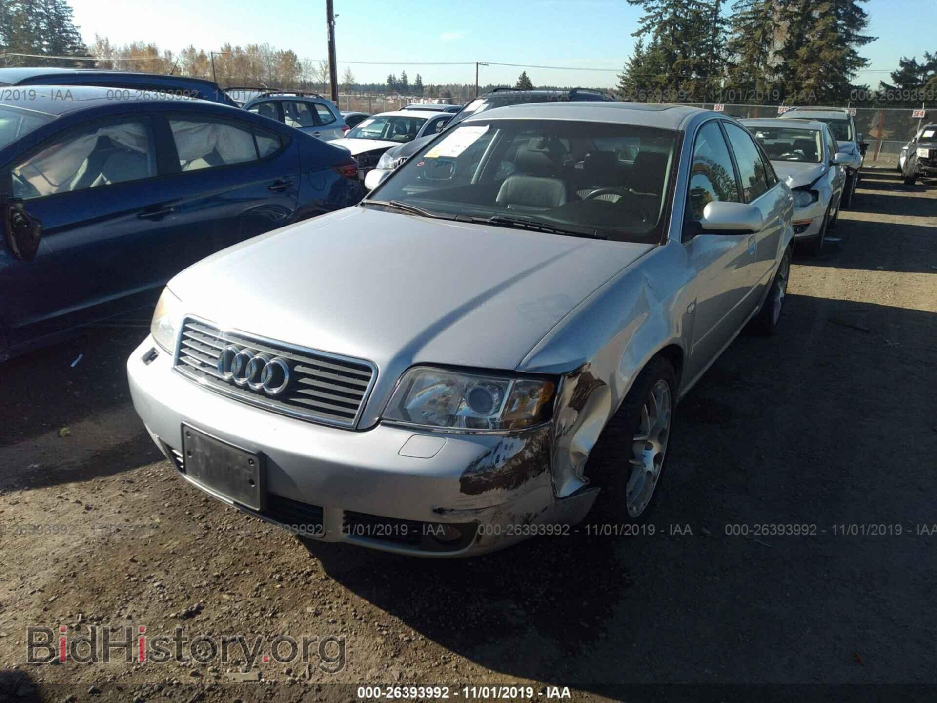 2002 AUDI A6 - VIN: WAULD54BX2N057917 - Фото 2