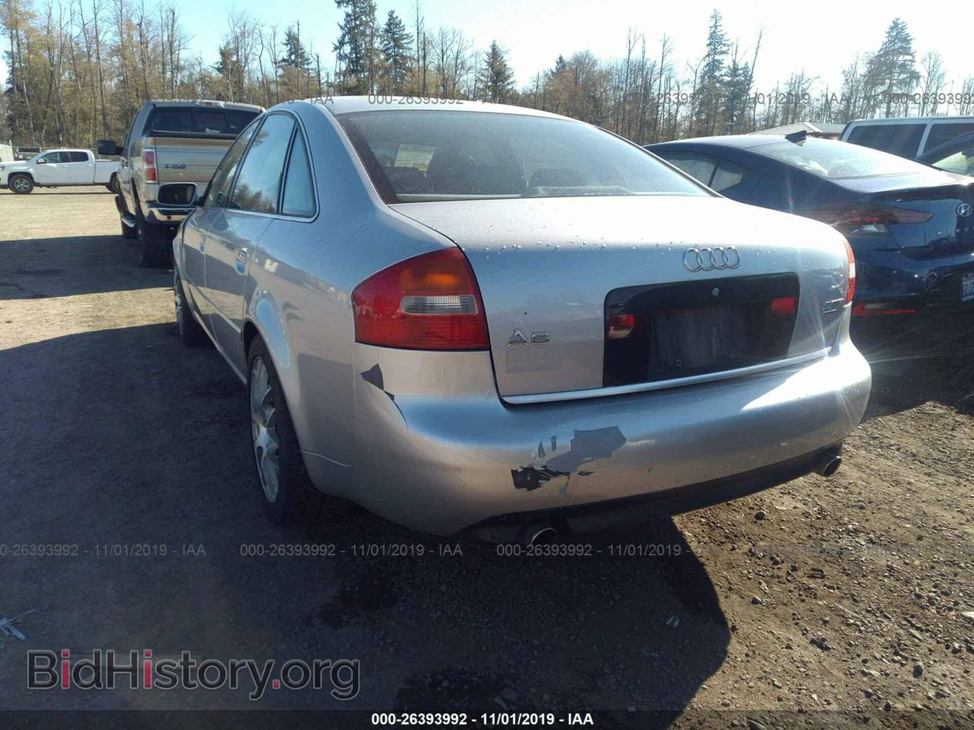 2002 AUDI A6 - VIN: WAULD54BX2N057917 - Фото 3