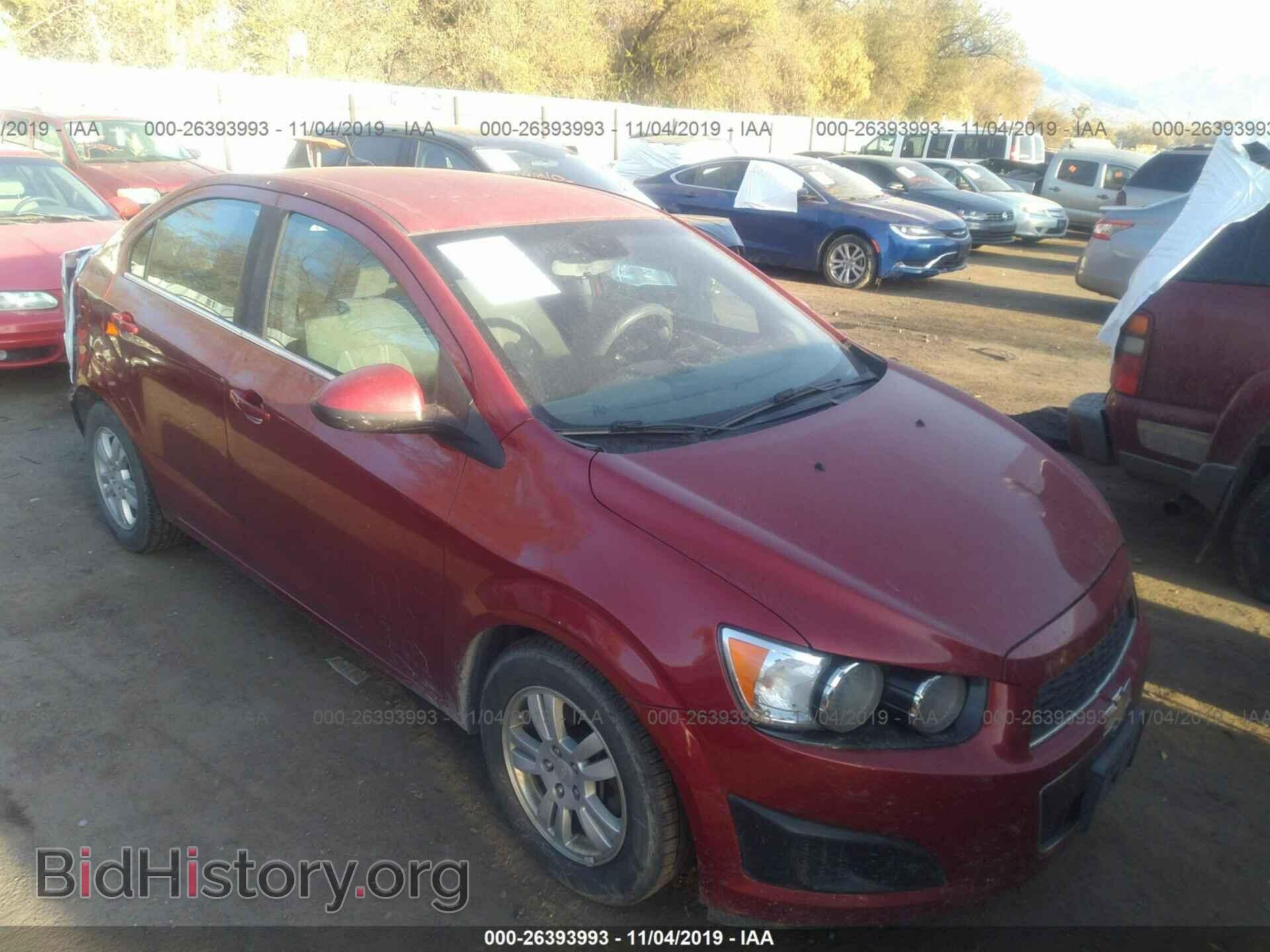 Фотография 1G1JC5SH1C4227991 - CHEVROLET SONIC 2012