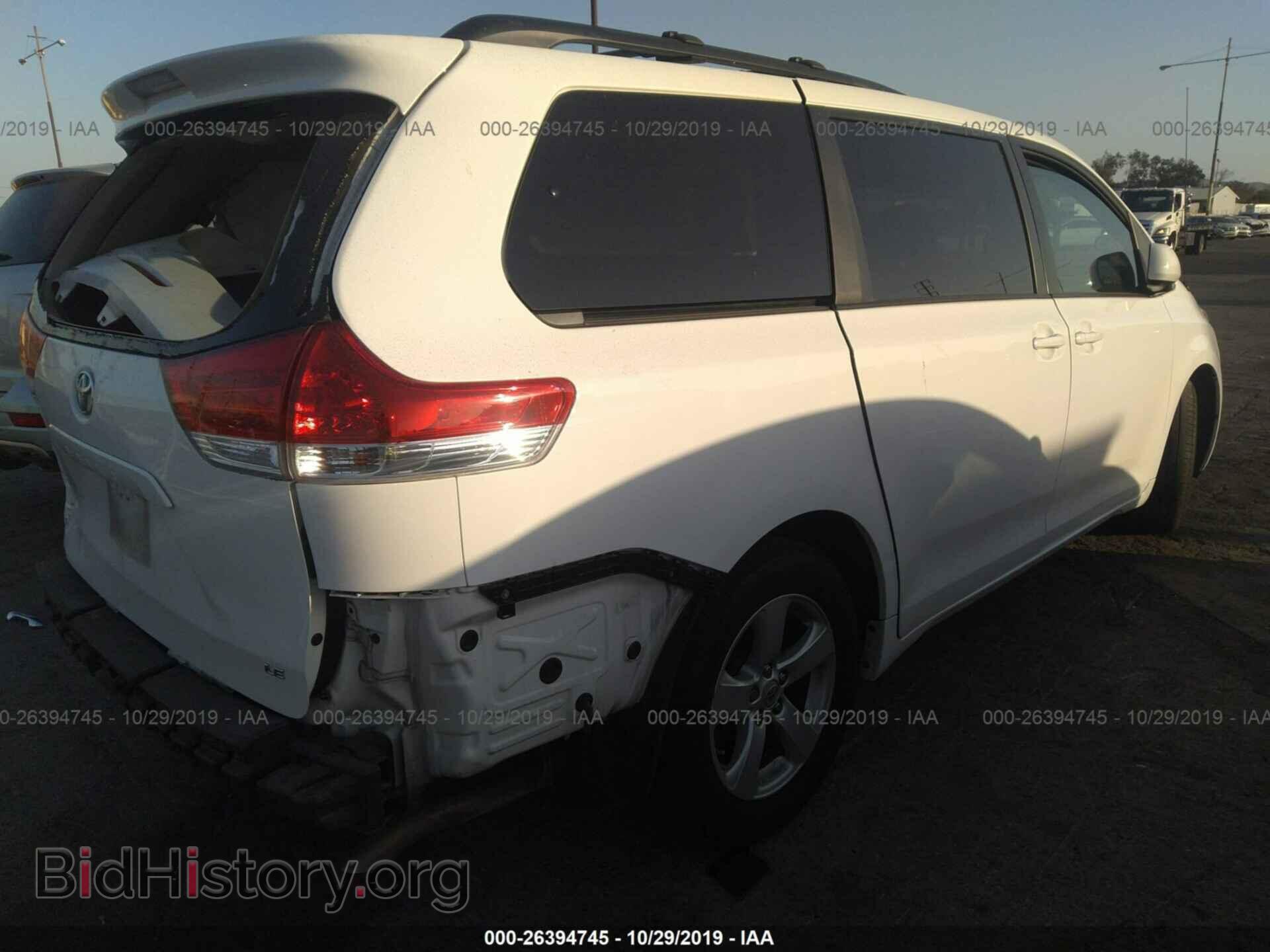 2011 TOYOTA SIENNA - VIN: 5TDKK3DC6BS037353 - Photo 4