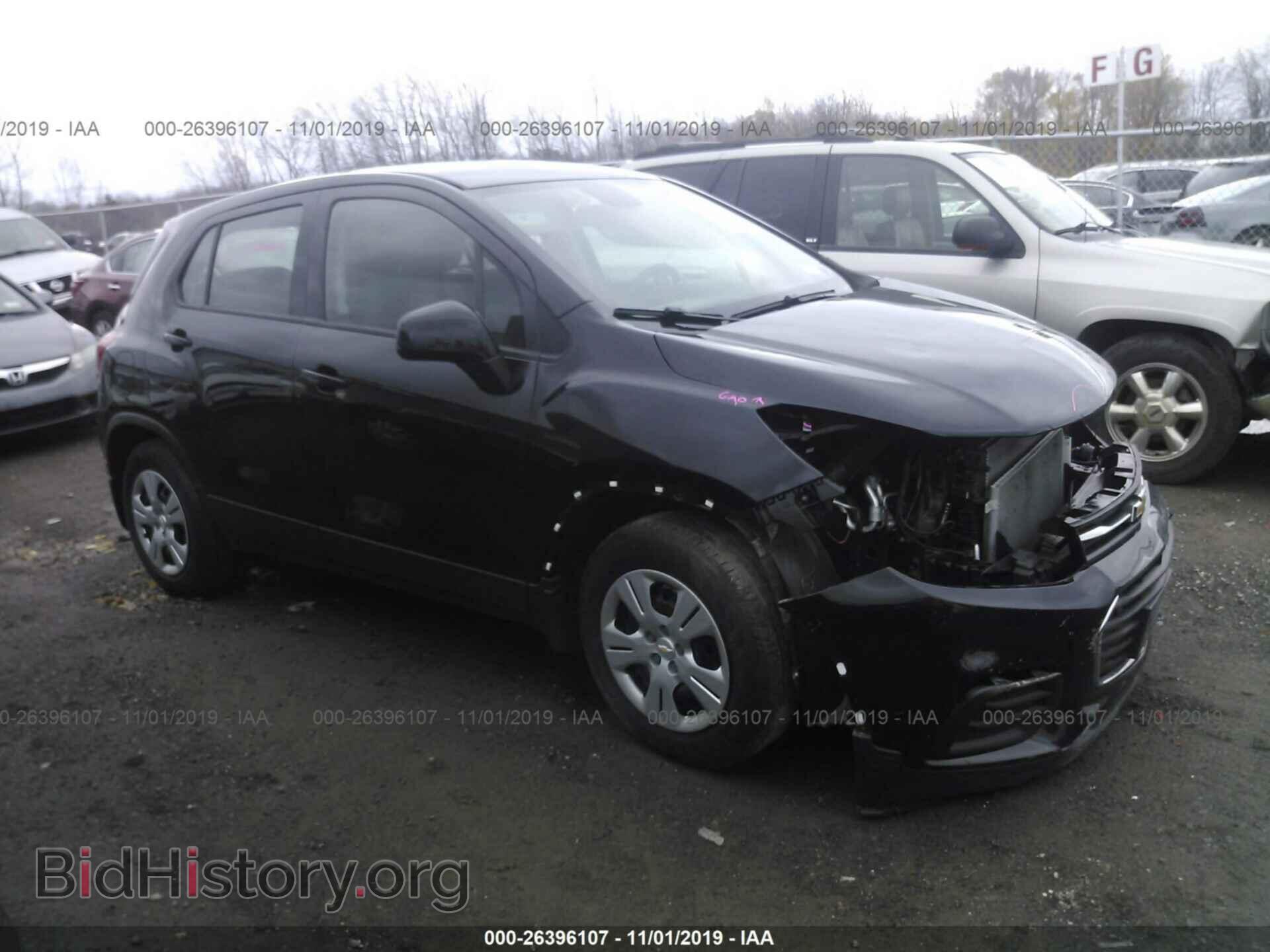 Фотография 3GNCJKSB3HL245224 - CHEVROLET TRAX 2017