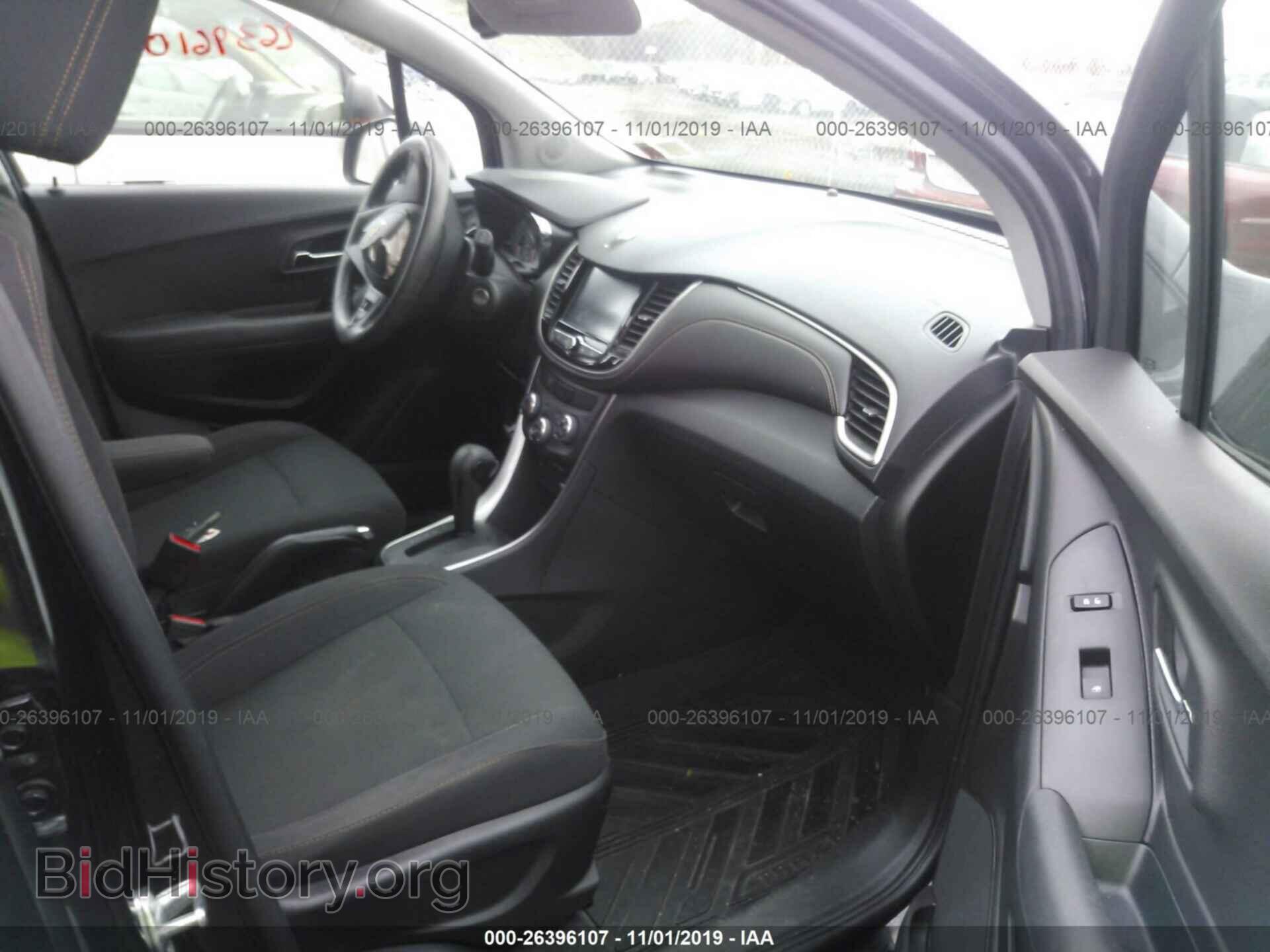 2017 CHEVROLET TRAX - VIN: 3GNCJKSB3HL245224 - Фото 5
