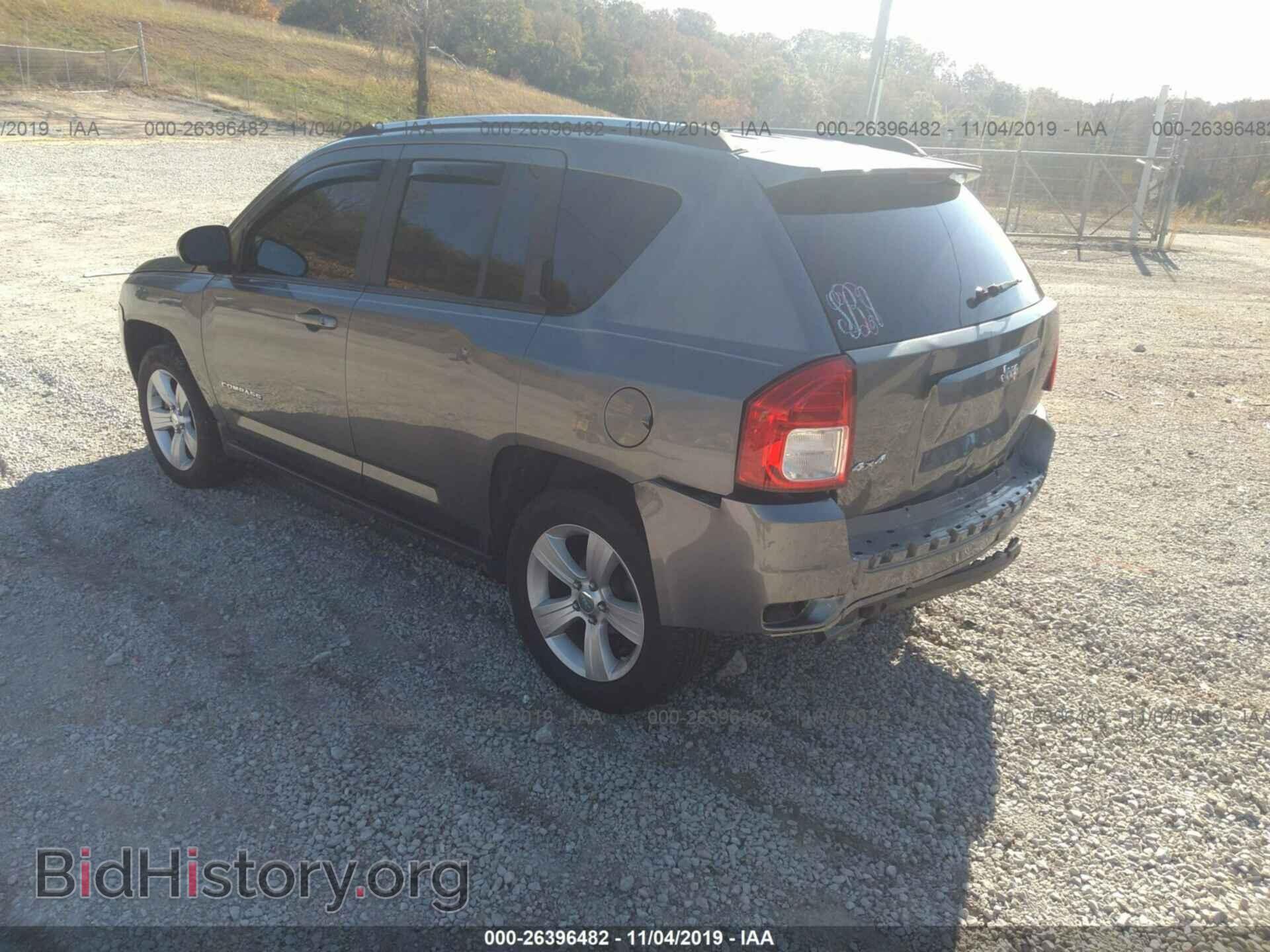 2012 JEEP COMPASS - VIN: 1C4NJDBB0CD624922 - Фото 3