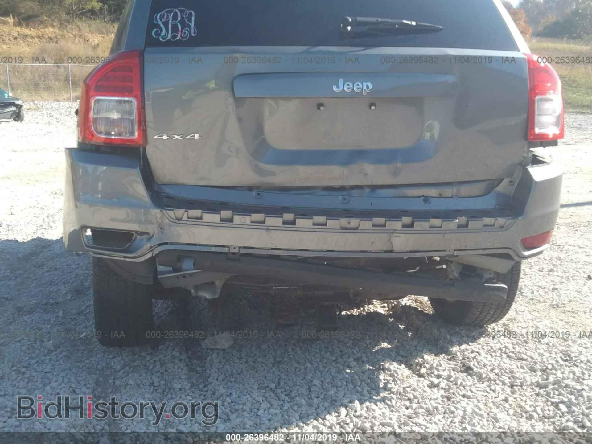 2012 JEEP COMPASS - VIN: 1C4NJDBB0CD624922 - Фото 6