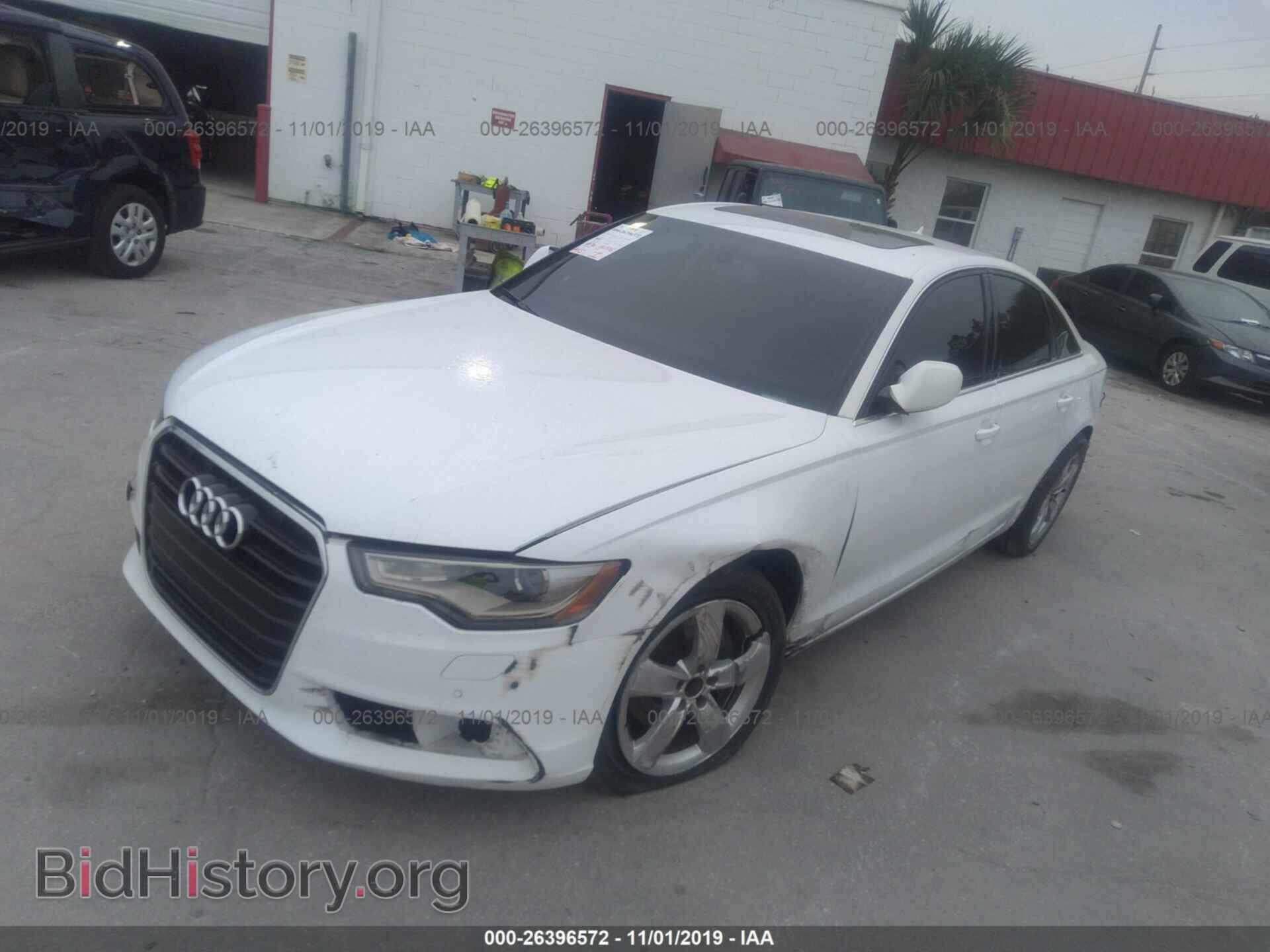 2012 AUDI A6 - VIN: WAUDFAFC8CN146304 - Фото 2