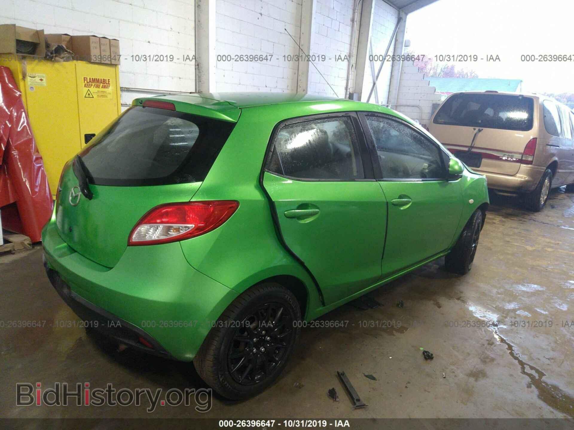 2012 MAZDA MAZDA2 - VIN: JM1DE1KZ2C0149390 - Фото 4
