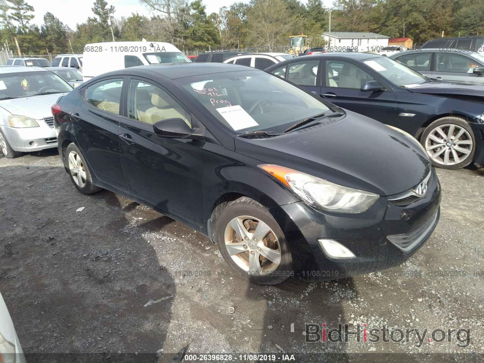 Photo 5NPDH4AE8CH151199 - HYUNDAI ELANTRA 2012