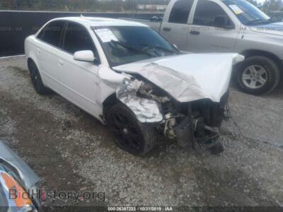 2007 Audi A4 2.0T Quattro, white — VIN WAUDF78E57A098789, IAAI