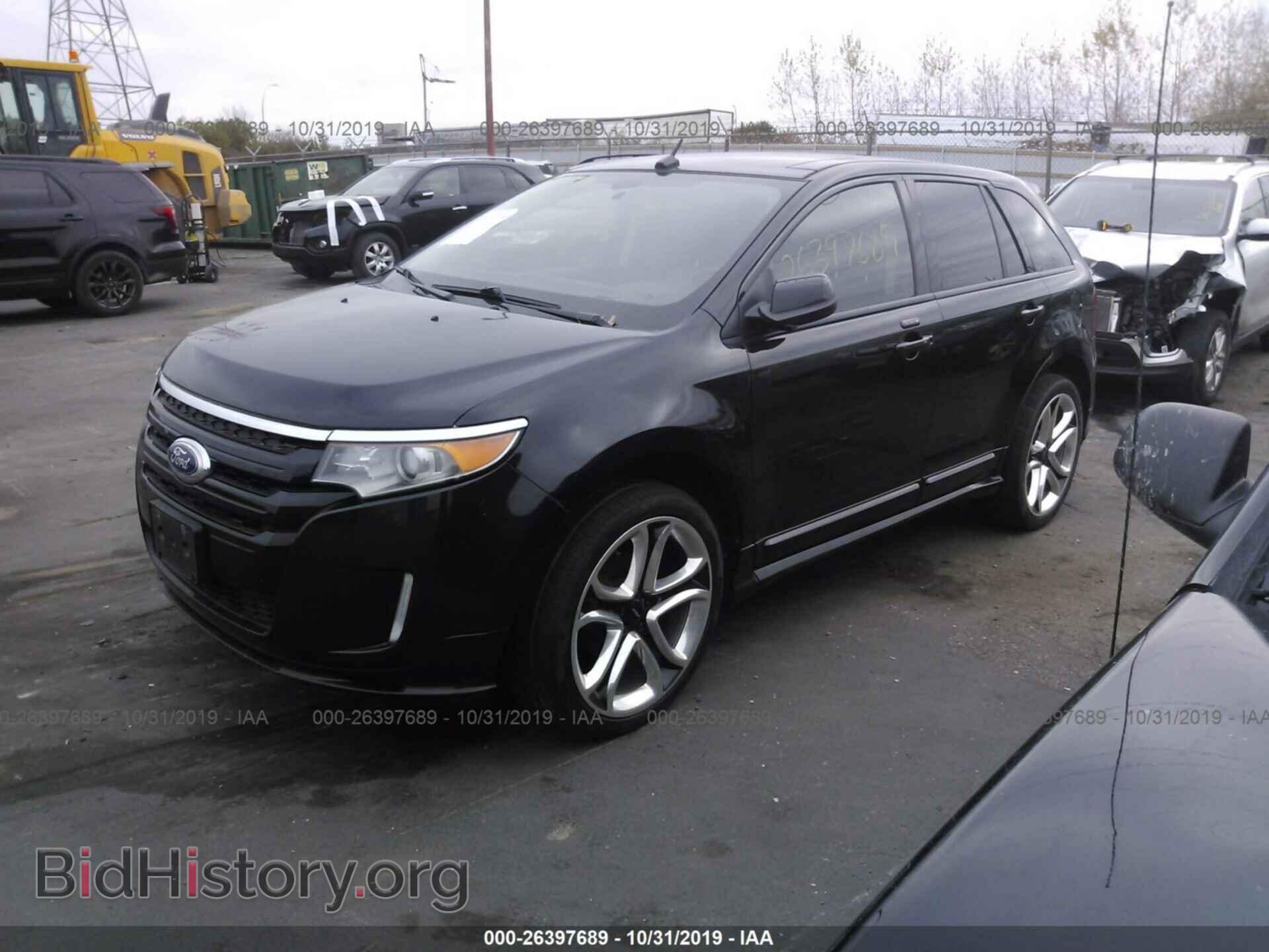 2011 FORD EDGE - VIN: 2FMDK4AK8BBB27496 - Фото 2