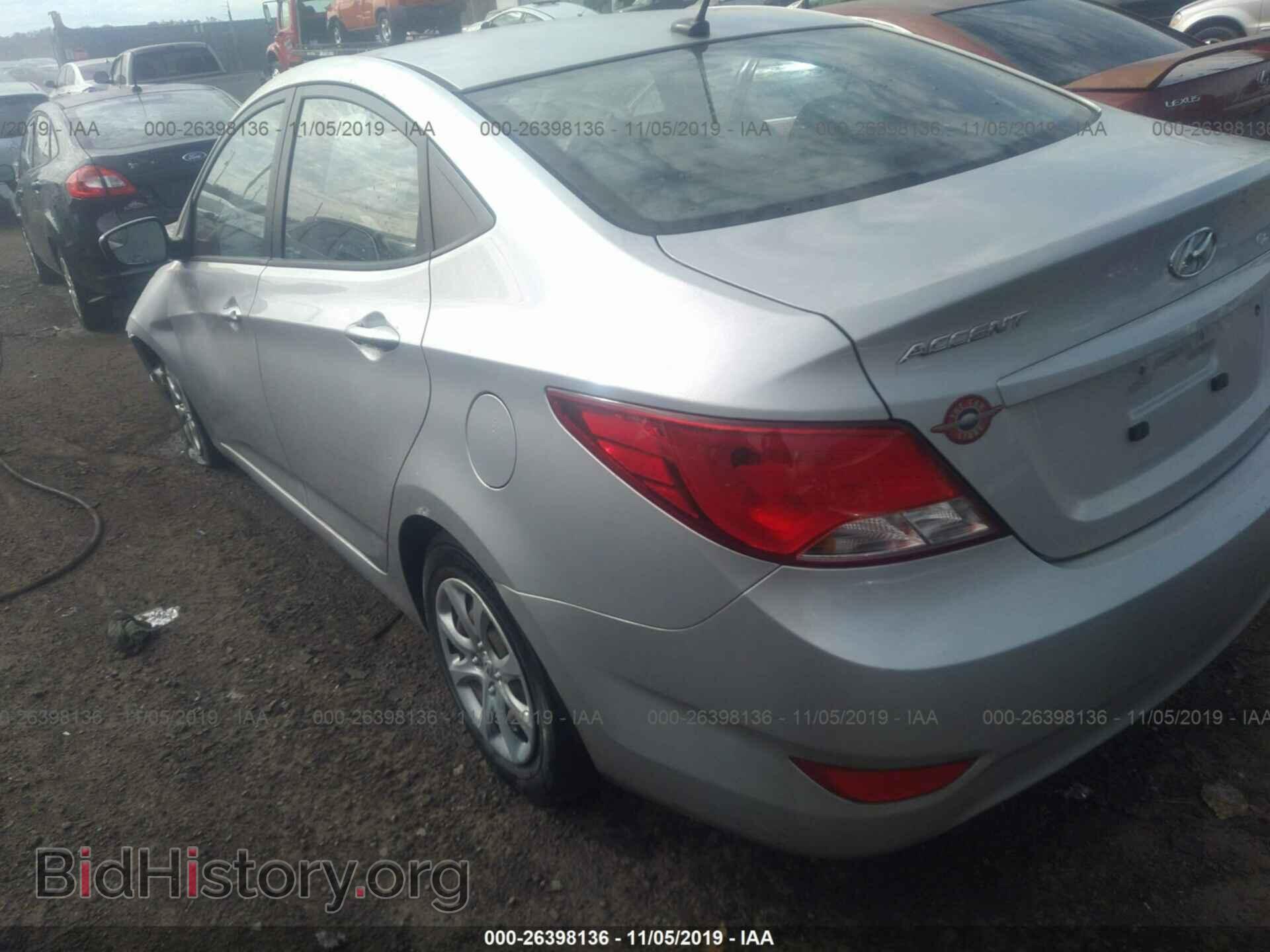 2015 HYUNDAI ACCENT - VIN: KMHCT4AE6FU849794 - Фото 3