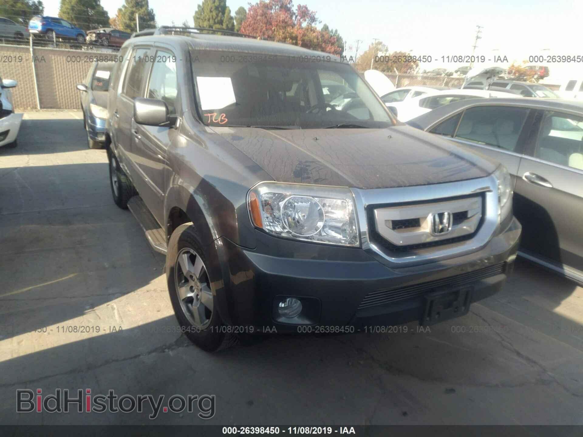Фотография 5FNYF3H54BB014376 - HONDA PILOT 2011