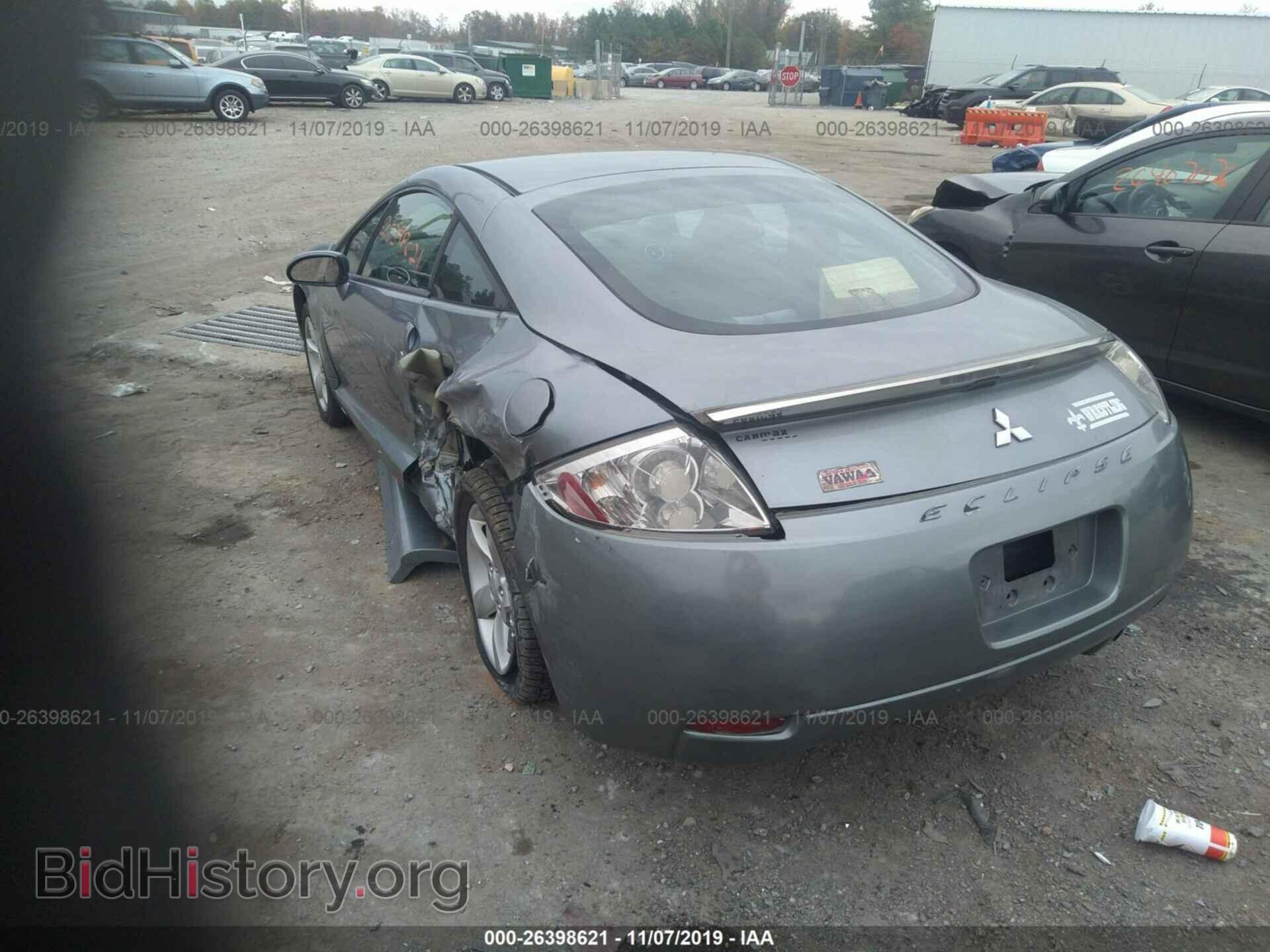 2007 MITSUBISHI ECLIPSE - VIN: 4A3AK24F97E065870 - Photo 3