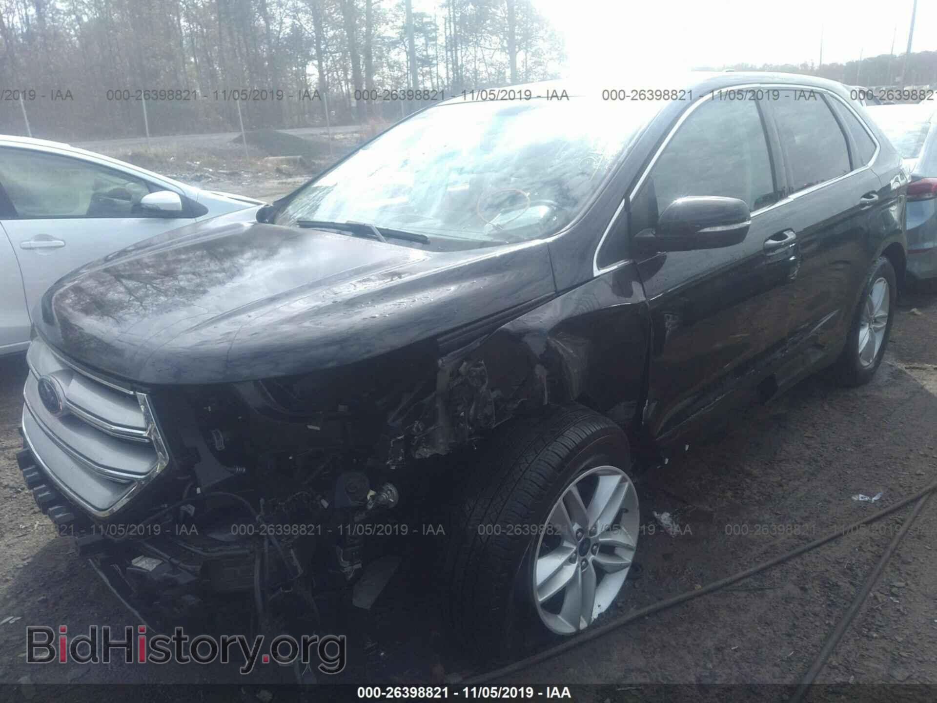 2015 FORD EDGE - VIN: 2FMTK4J96FBB19296 - Фото 2