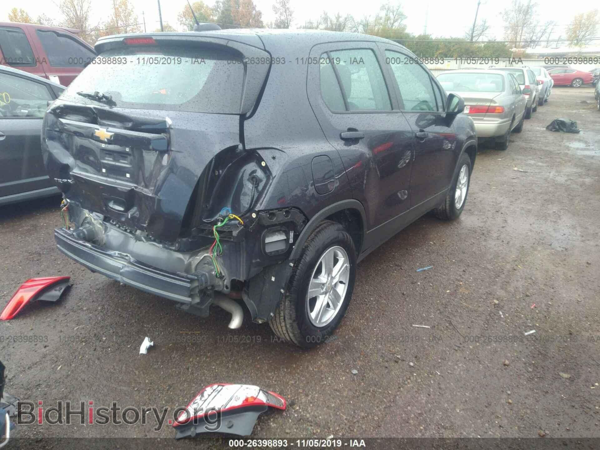 2019 CHEVROLET TRAX - VIN: 3GNCJKSB3KL252889 - Фото 4