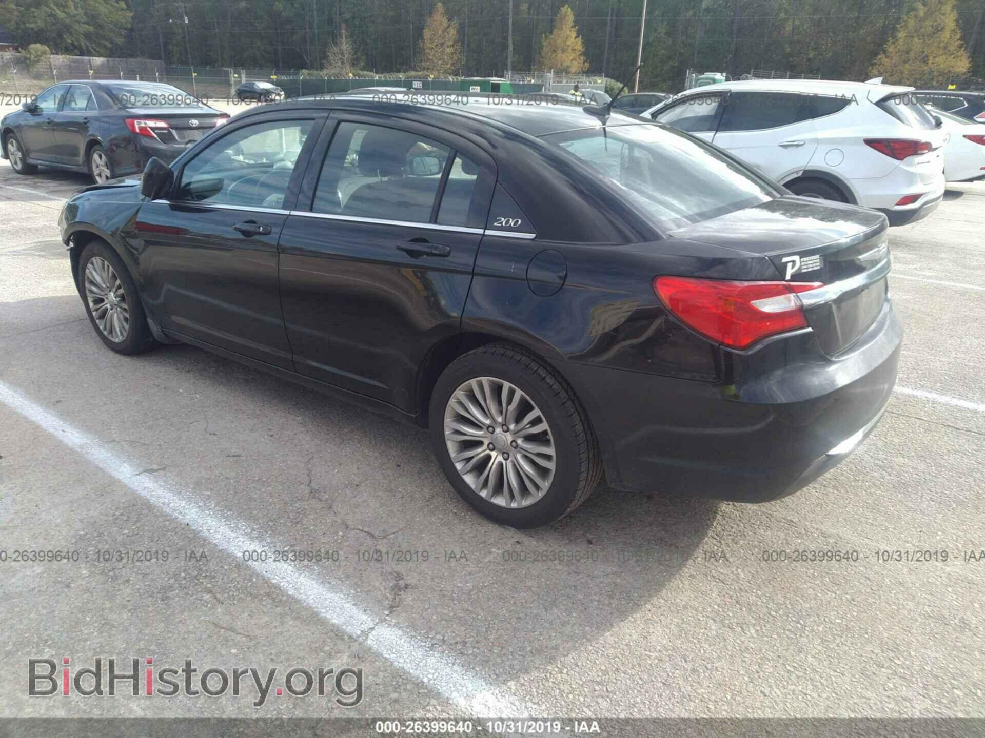 2012 CHRYSLER 200 - VIN: 1C3CCBAB3CN113419 - Фото 3