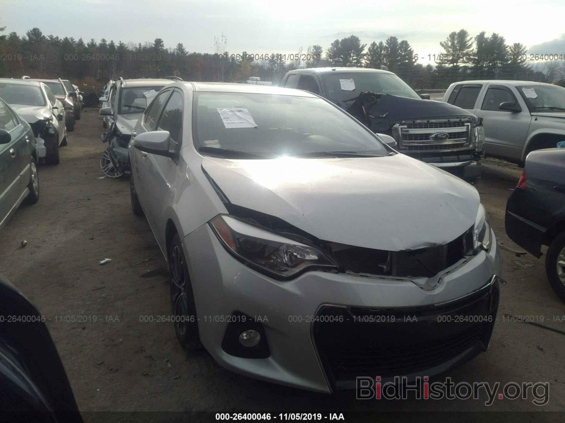 Photo 2T1BURHE9GC633324 - TOYOTA COROLLA 2016