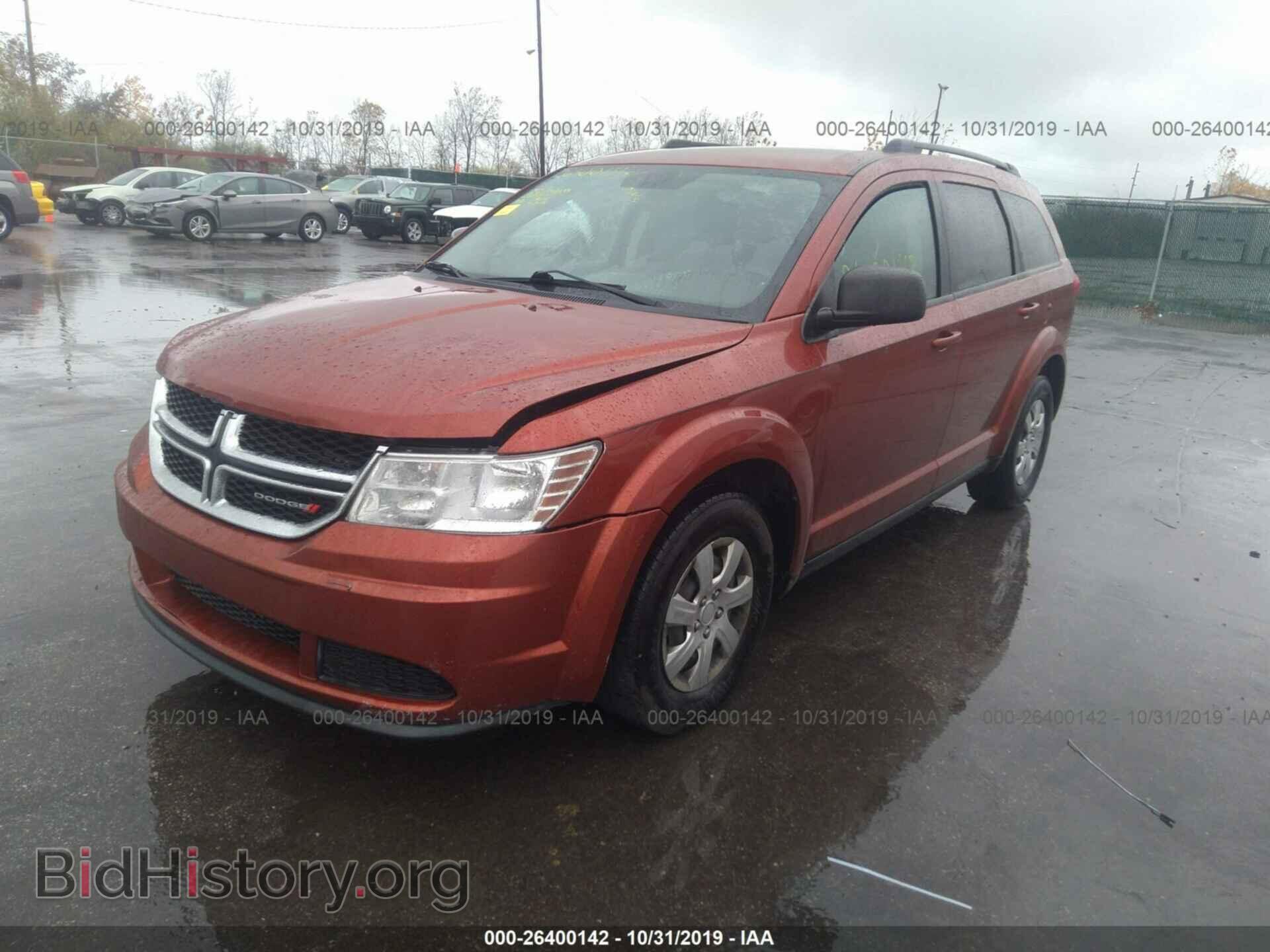2012 DODGE JOURNEY - VIN: 3C4PDCAB4CT356026 - Фото 2