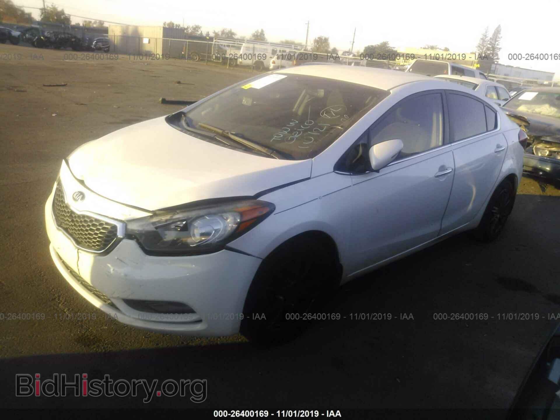 2014 KIA FORTE - VIN: KNAFX4A84E5208259 - Фото 2