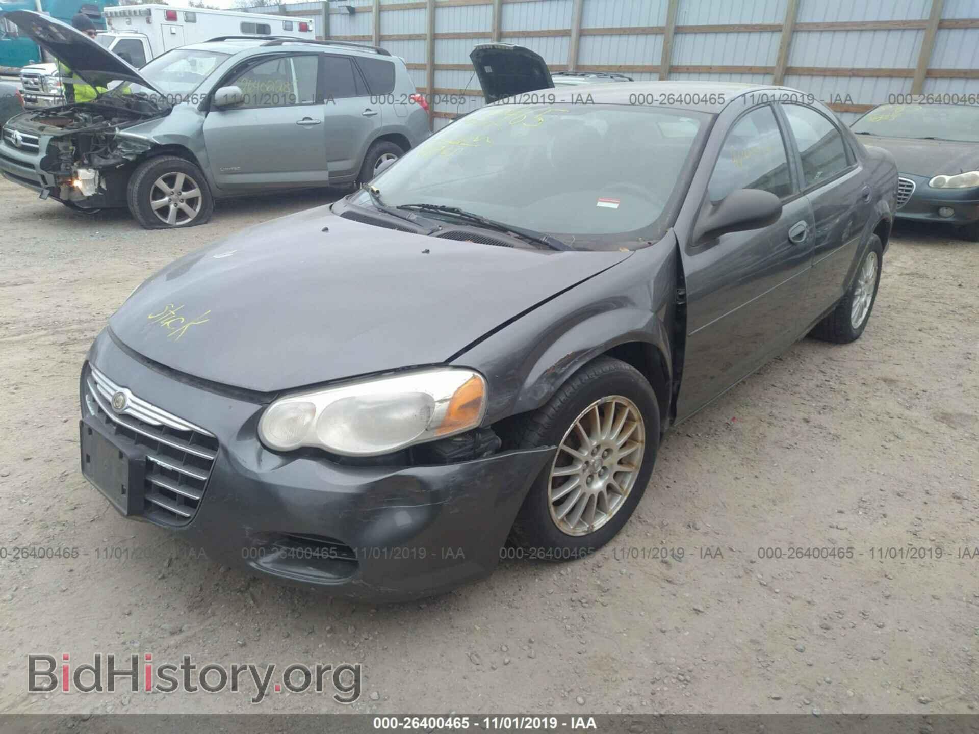 2004 CHRYSLER SEBRING - VIN: 1C3EL46X14N259957 - Фото 2