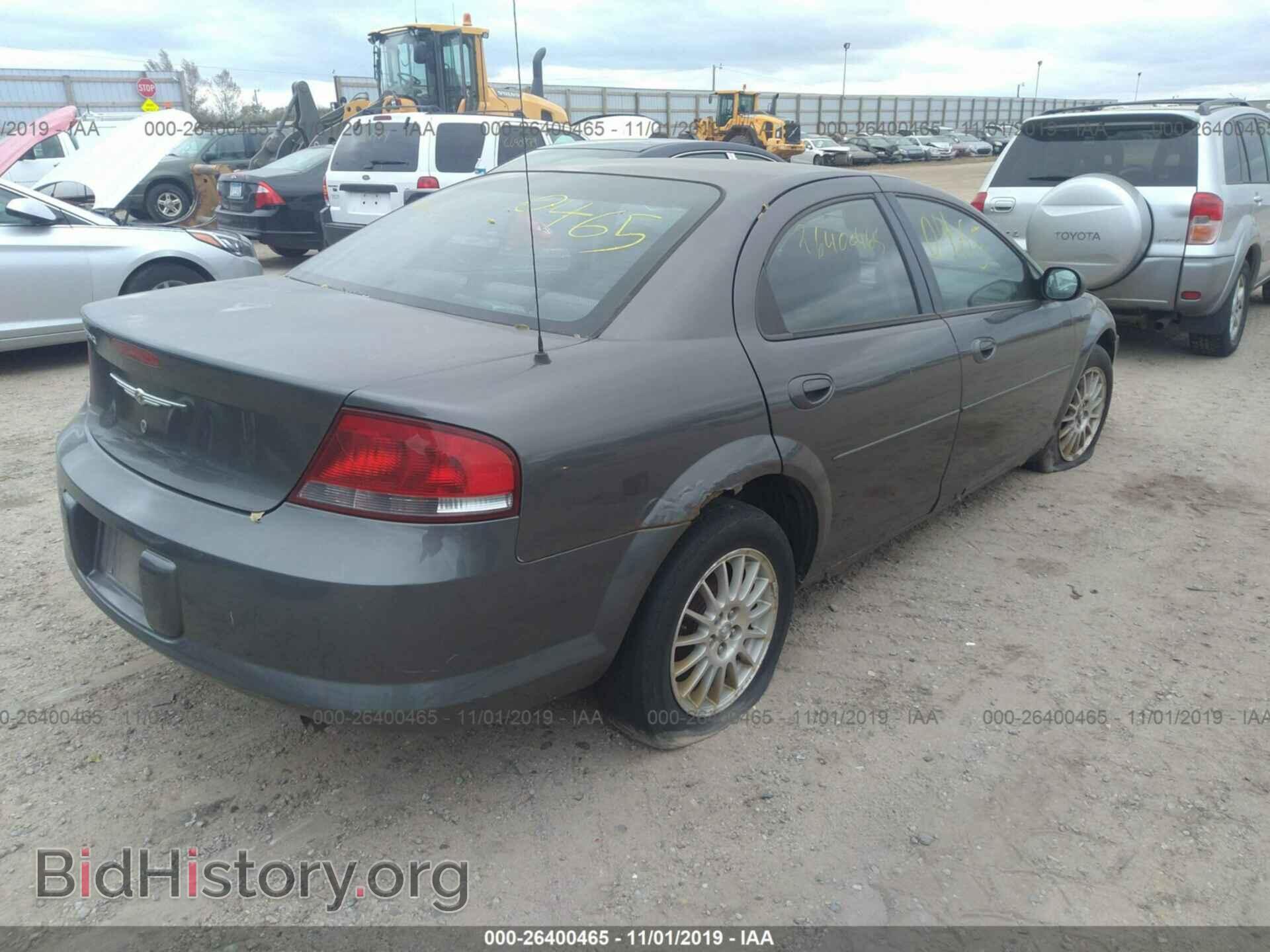 2004 CHRYSLER SEBRING - VIN: 1C3EL46X14N259957 - Фото 4