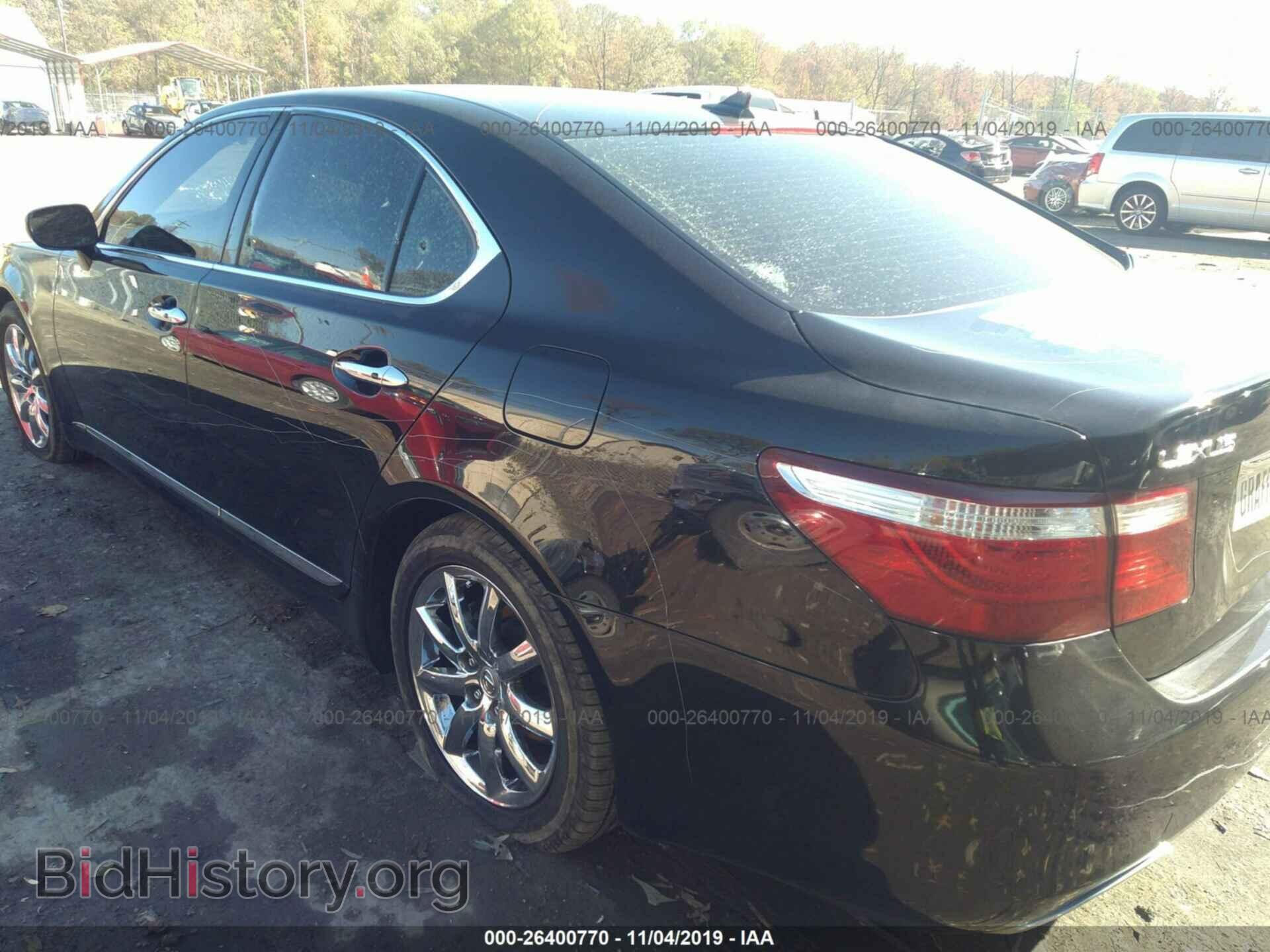 2009 LEXUS LS - VIN: JTHBL46F495085734 - Фото 3