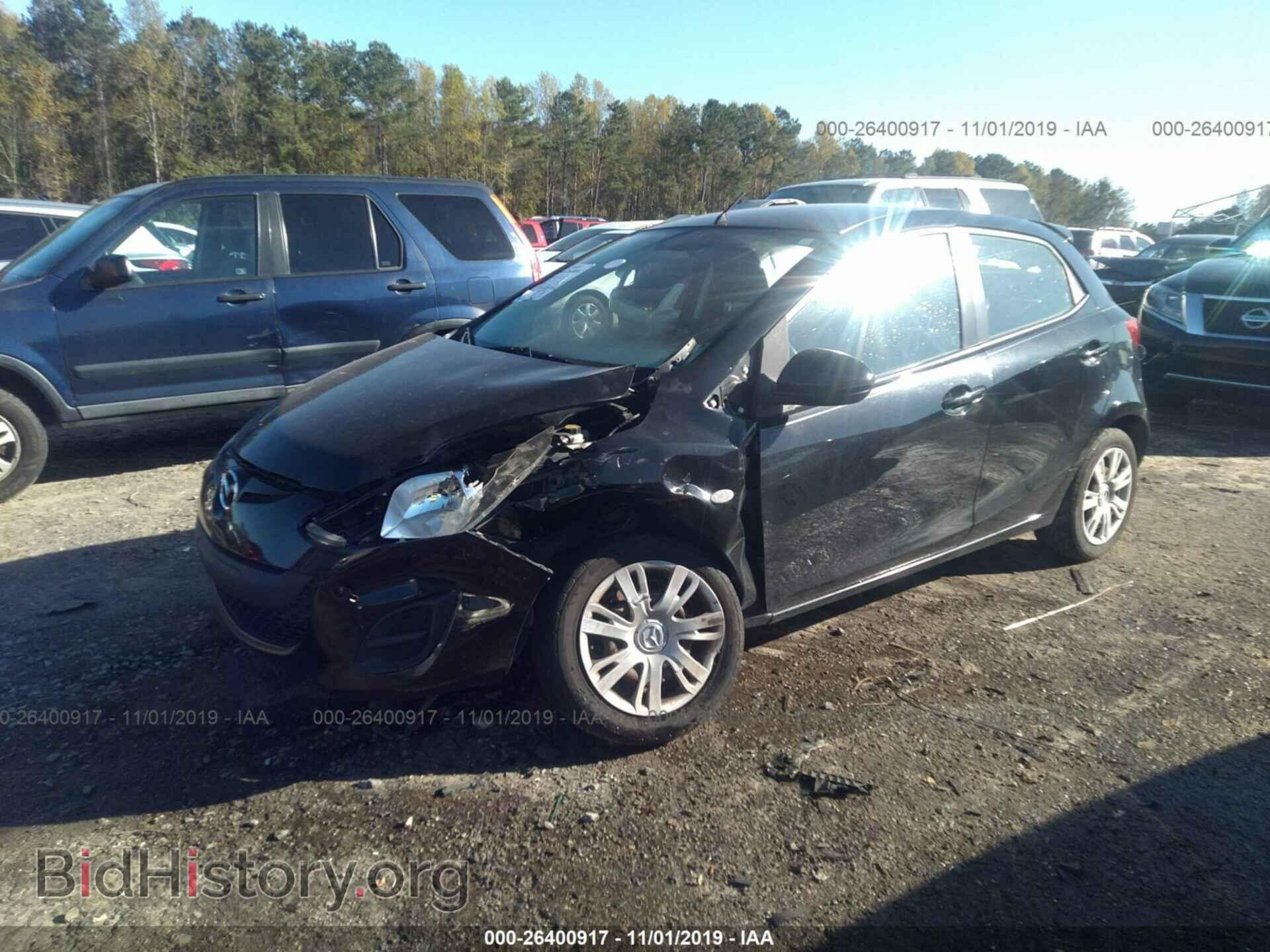 2012 MAZDA MAZDA2 - VIN: JM1DE1KY2C0132077 - Photo 2