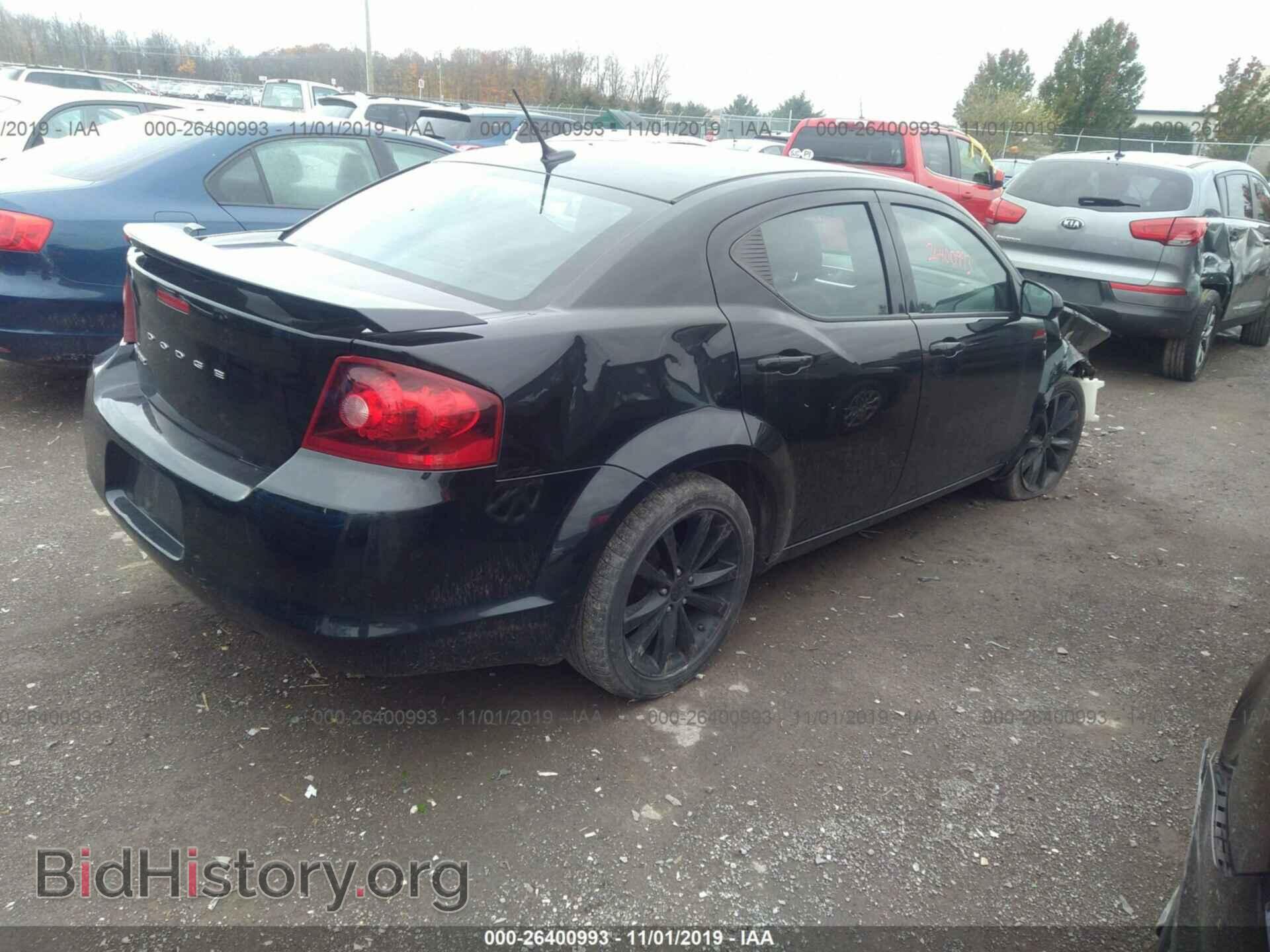 2013 DODGE AVENGER - VIN: 1C3CDZCB1DN653372 - Фото 4