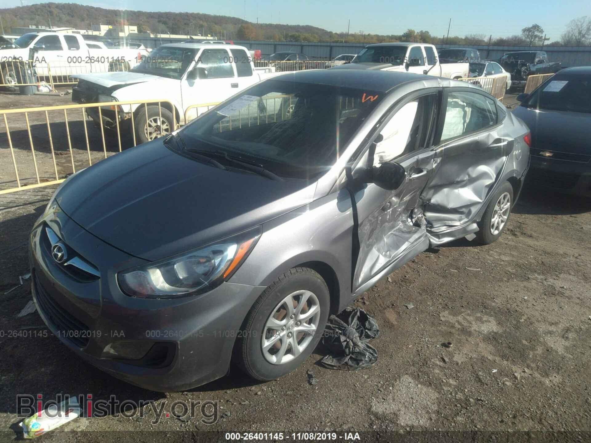 2014 HYUNDAI ACCENT - VIN: KMHCT4AE2EU651650 - Фото 2