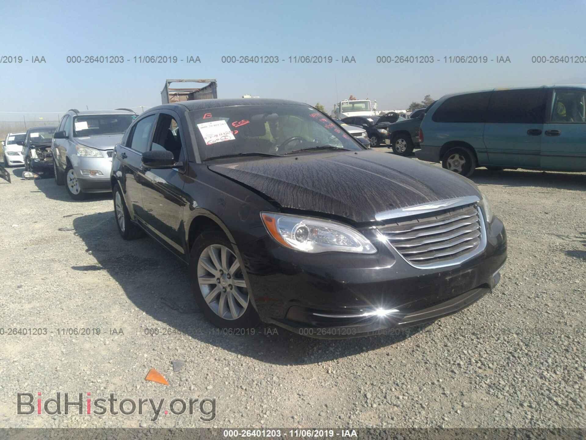 Фотография 1C3CCBBB3CN117761 - CHRYSLER 200 2012