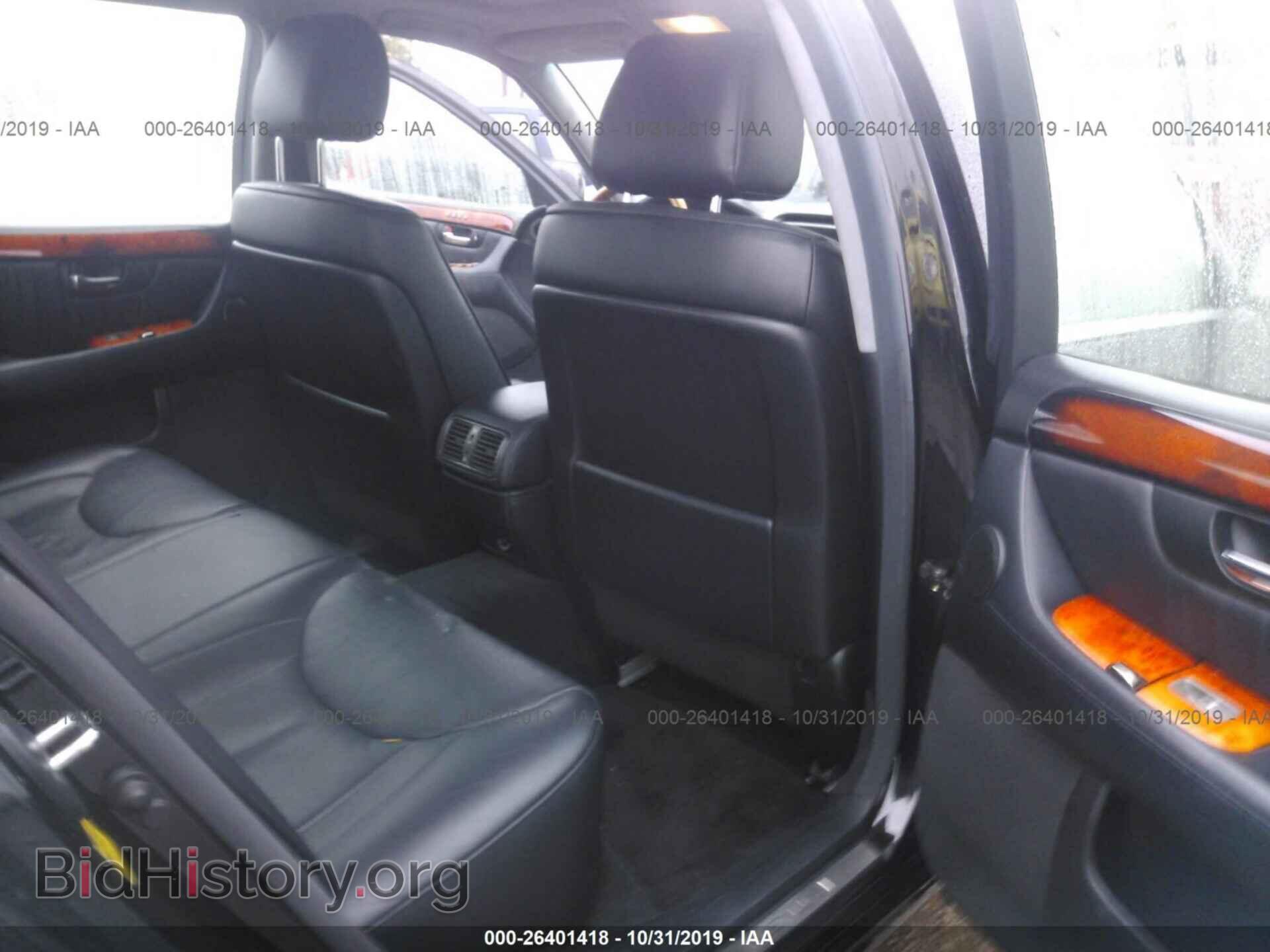 2005 LEXUS LS - VIN: JTHBN36F255004177 - Photo 8