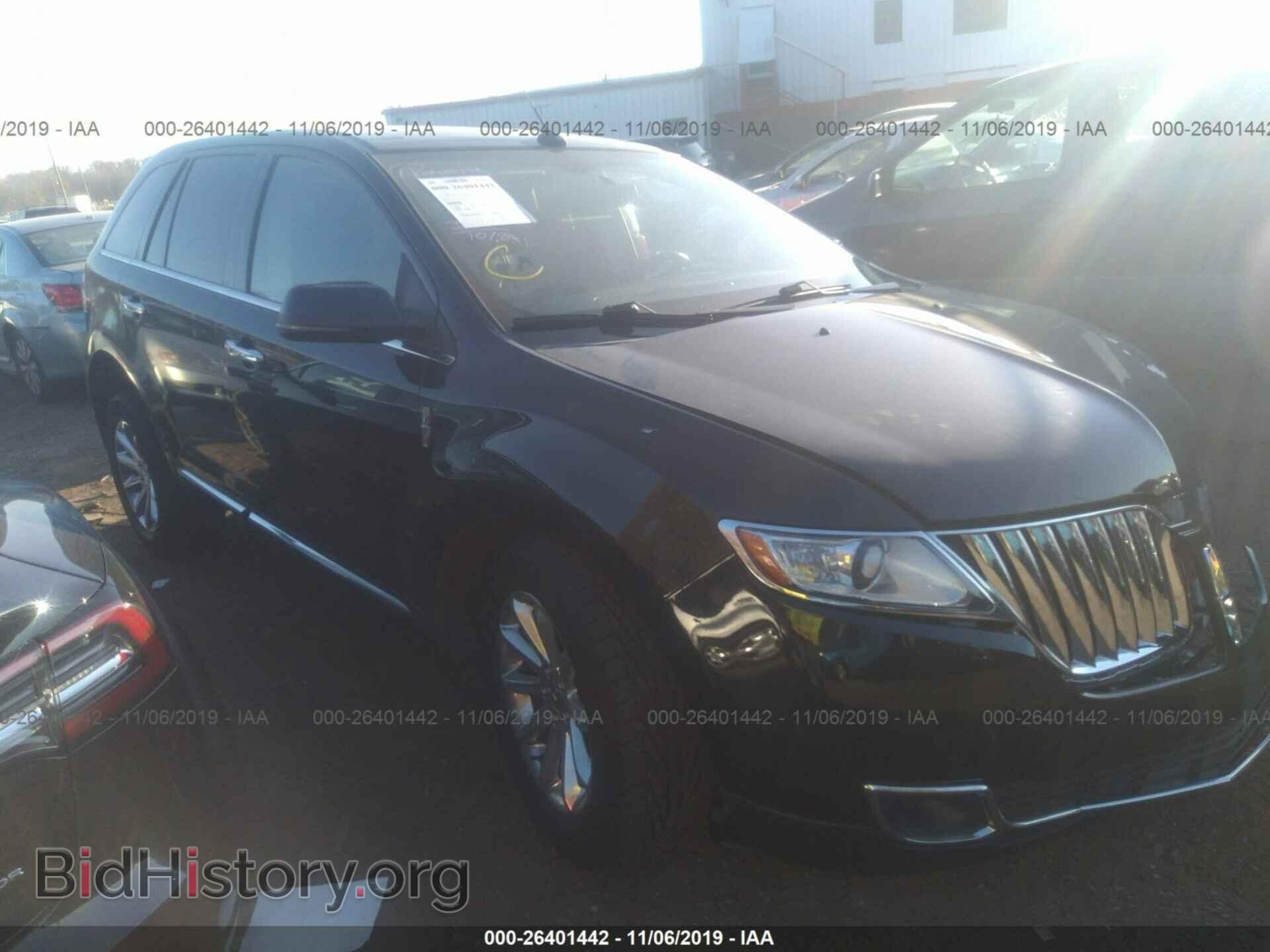Photo 2LMDJ8JK1CBL03076 - LINCOLN MKX 2012