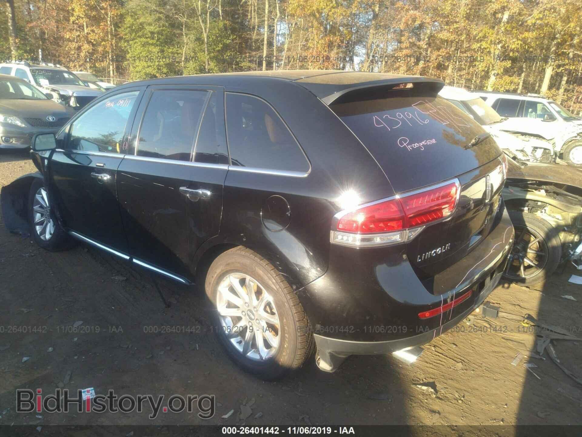 2012 LINCOLN MKX - VIN: 2LMDJ8JK1CBL03076 - Фото 3
