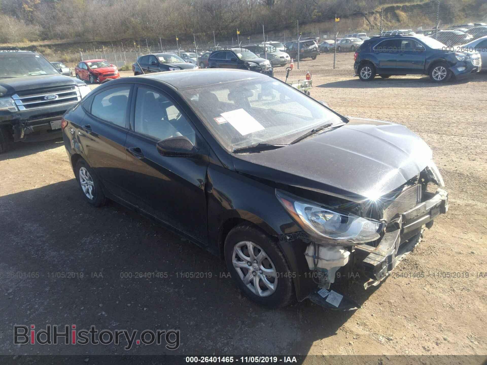 Фотография KMHCT4AE9DU430156 - HYUNDAI ACCENT 2013