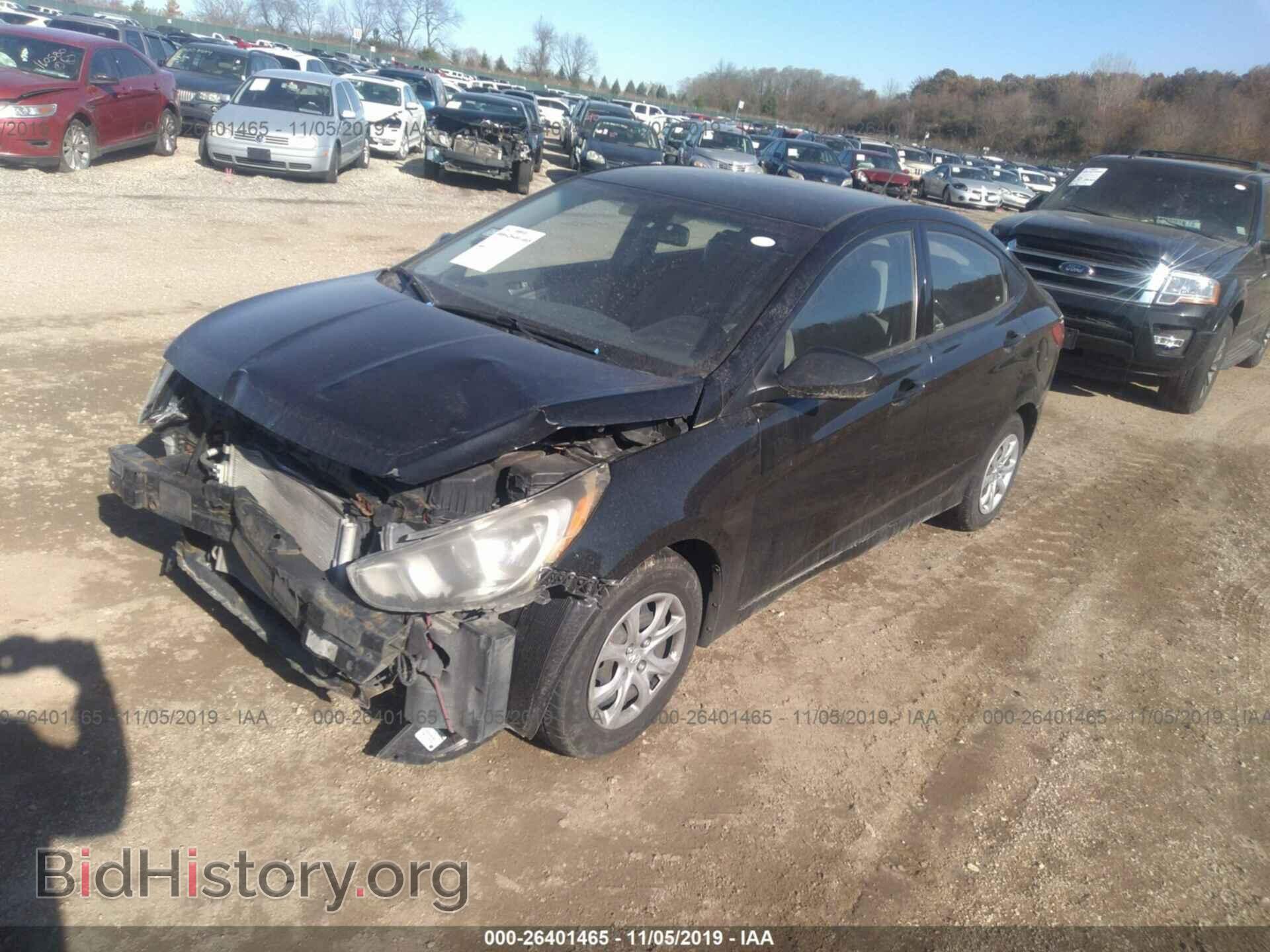 2013 HYUNDAI ACCENT - VIN: KMHCT4AE9DU430156 - Фото 2