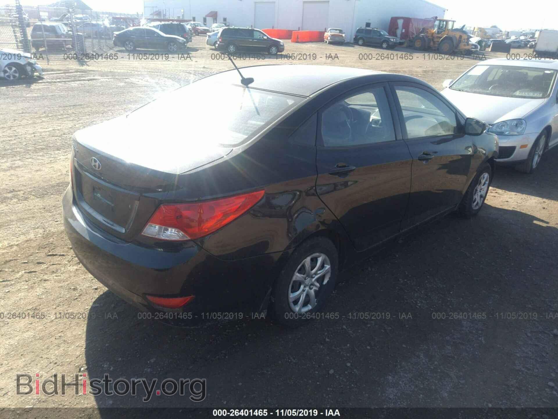 2013 HYUNDAI ACCENT - VIN: KMHCT4AE9DU430156 - Фото 4