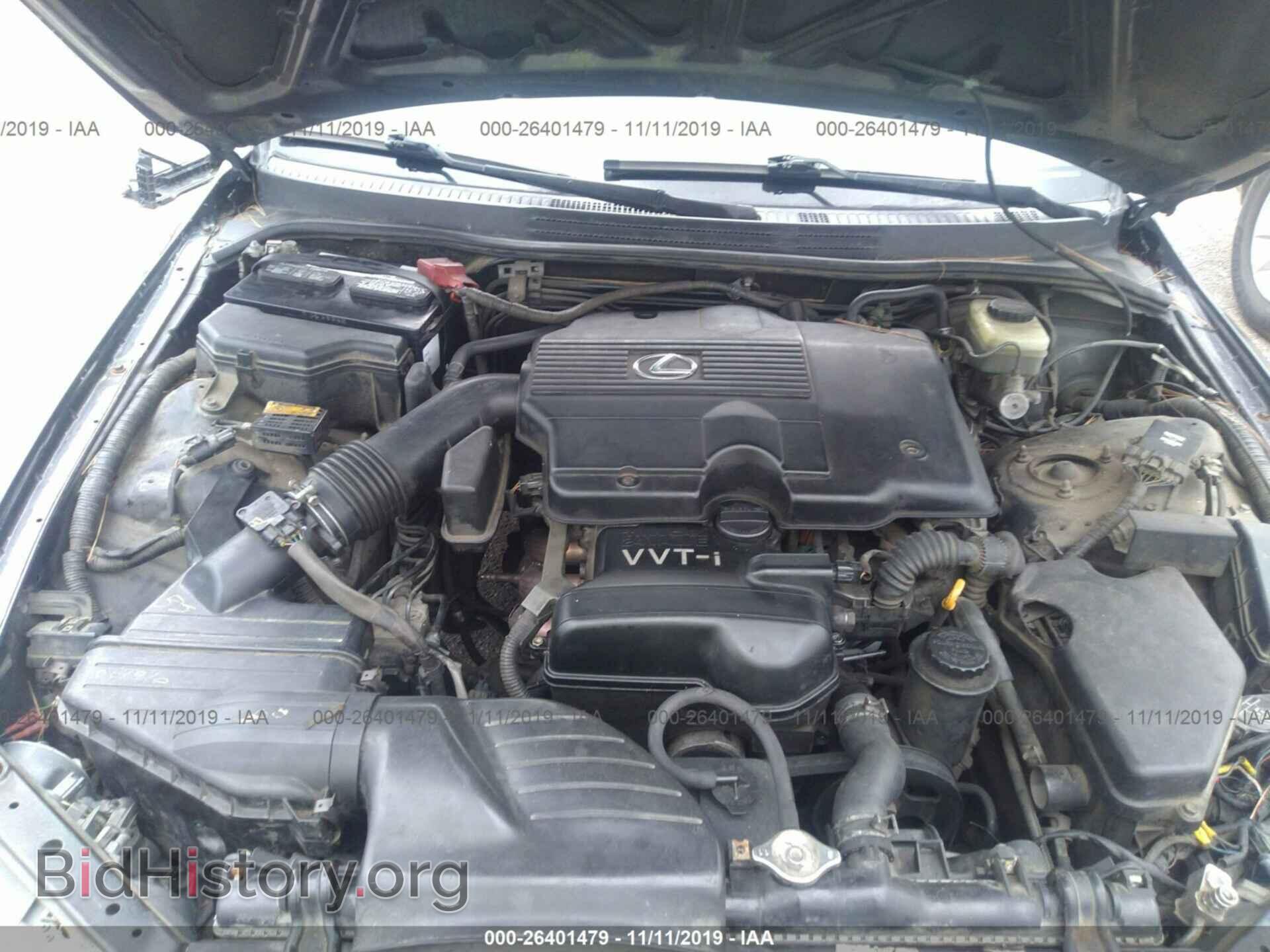 2002 LEXUS IS - VIN: JTHBD192320062677 - Фото 10