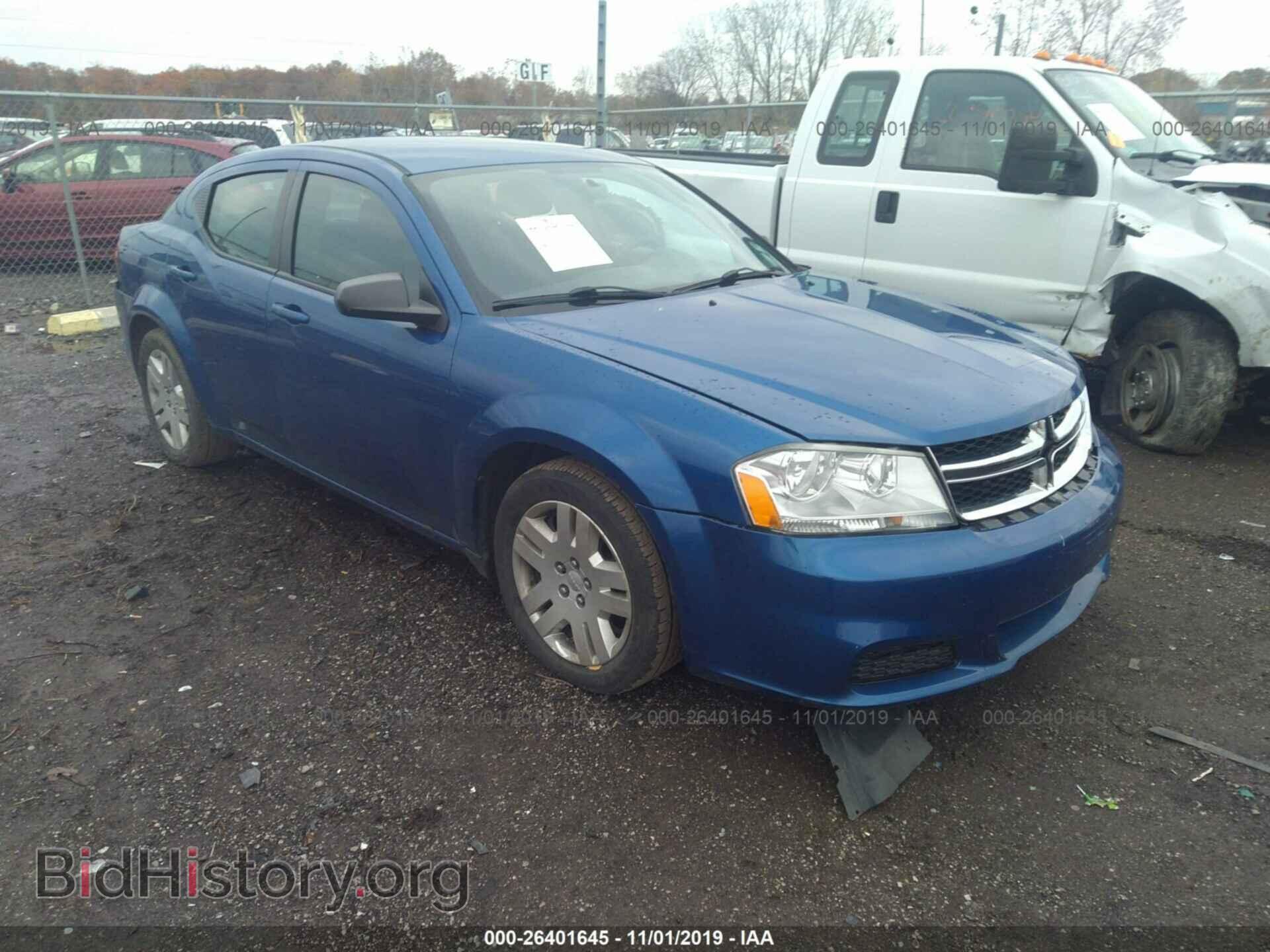 Photo 1C3CDZAB4DN730299 - DODGE AVENGER 2013