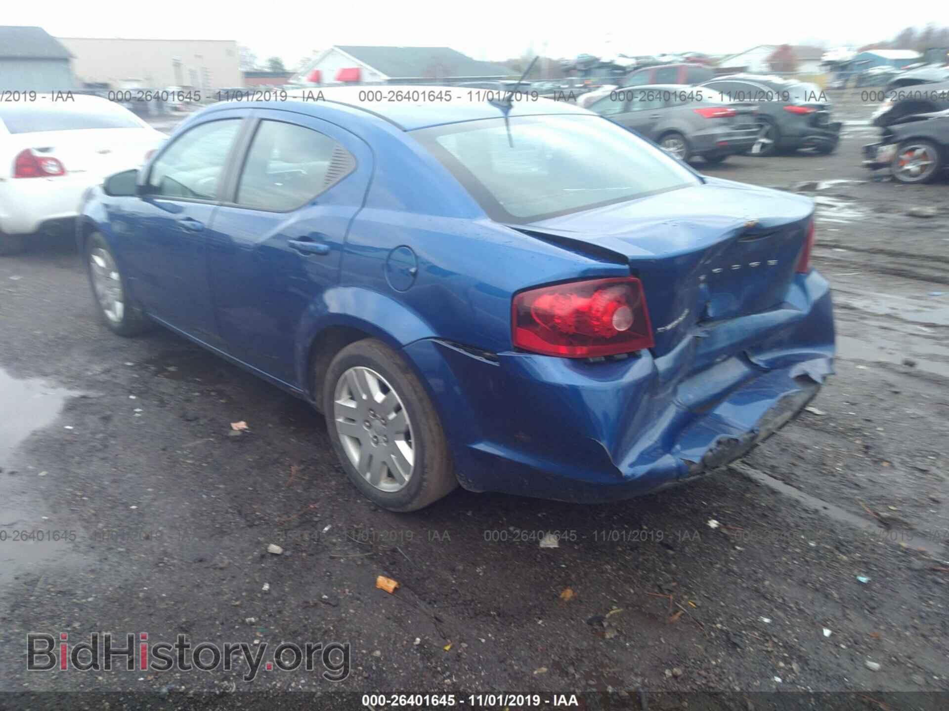 2013 DODGE AVENGER - VIN: 1C3CDZAB4DN730299 - Фото 3