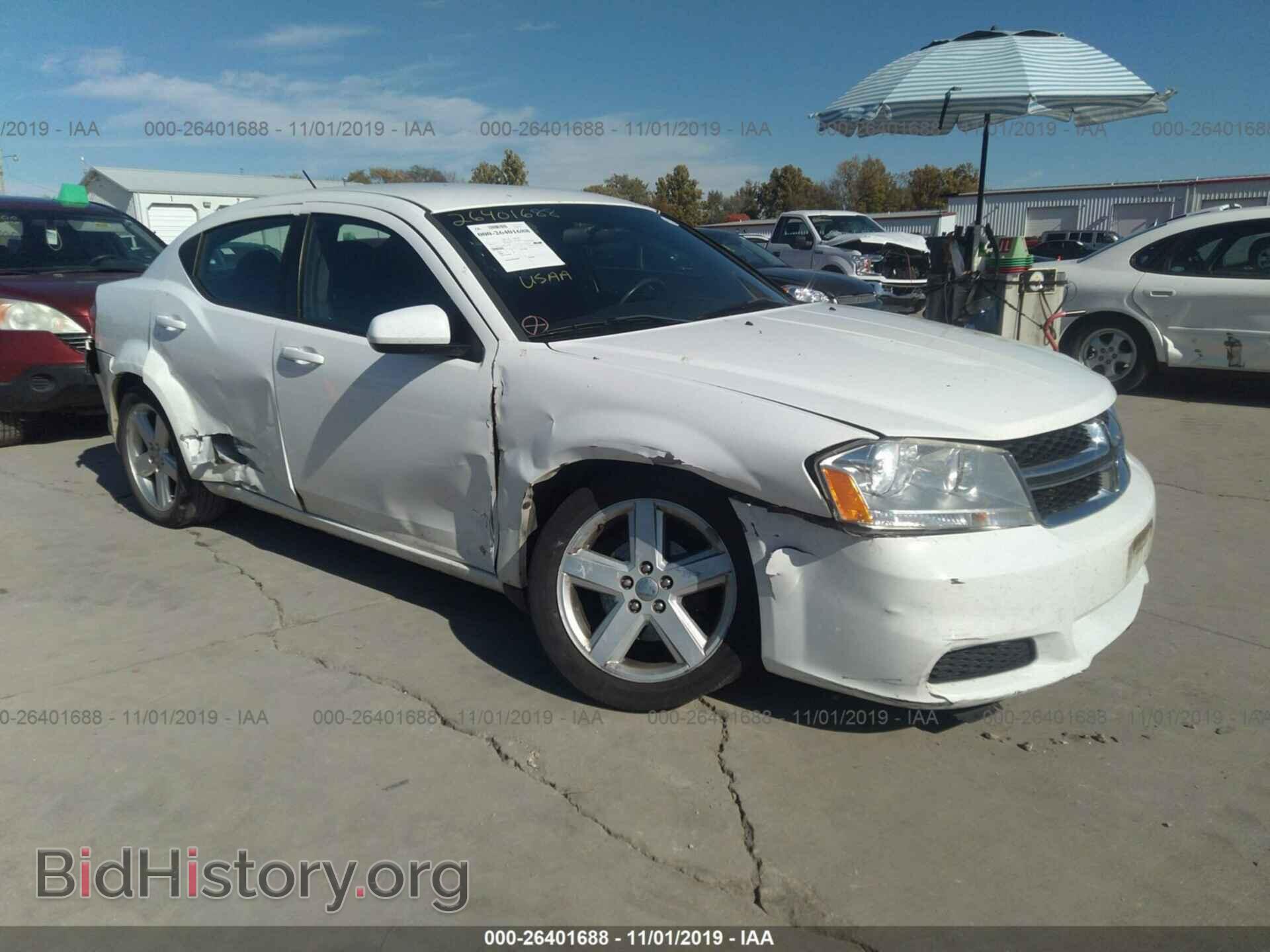 Фотография 1B3BD1FB0BN573208 - DODGE AVENGER 2011