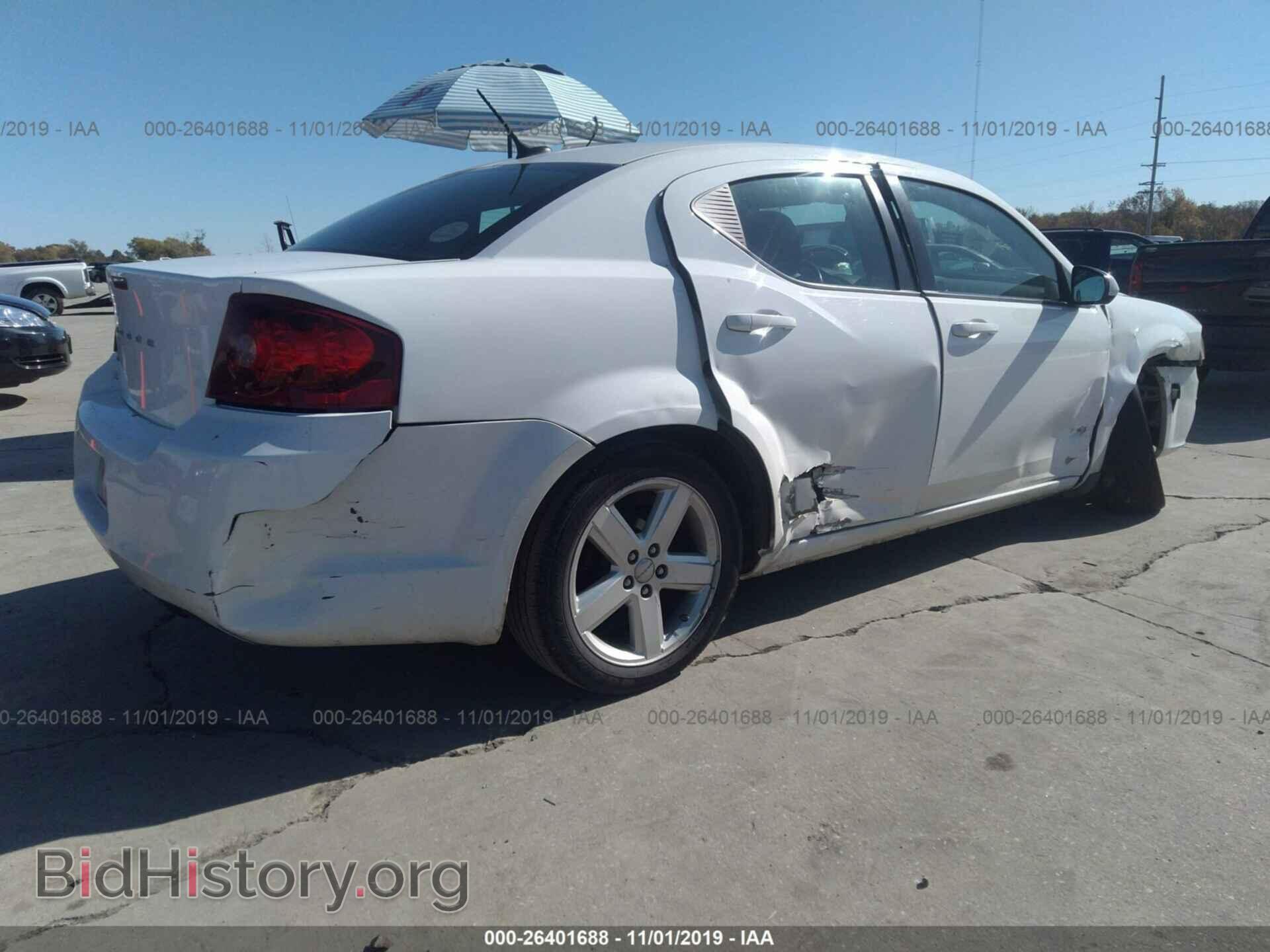 2011 DODGE AVENGER - VIN: 1B3BD1FB0BN573208 - Фото 4