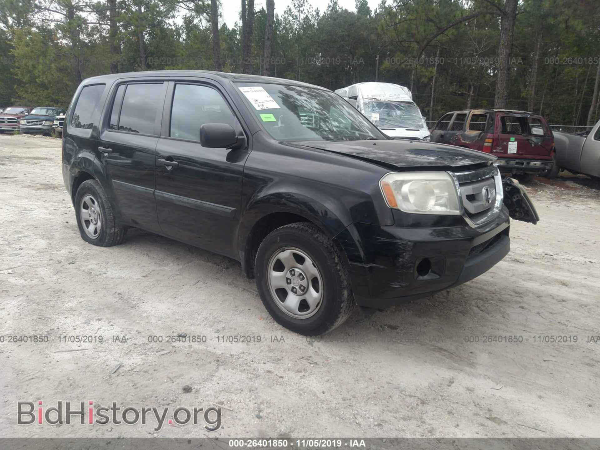 Фотография 5FNYF3H27BB038256 - HONDA PILOT 2011