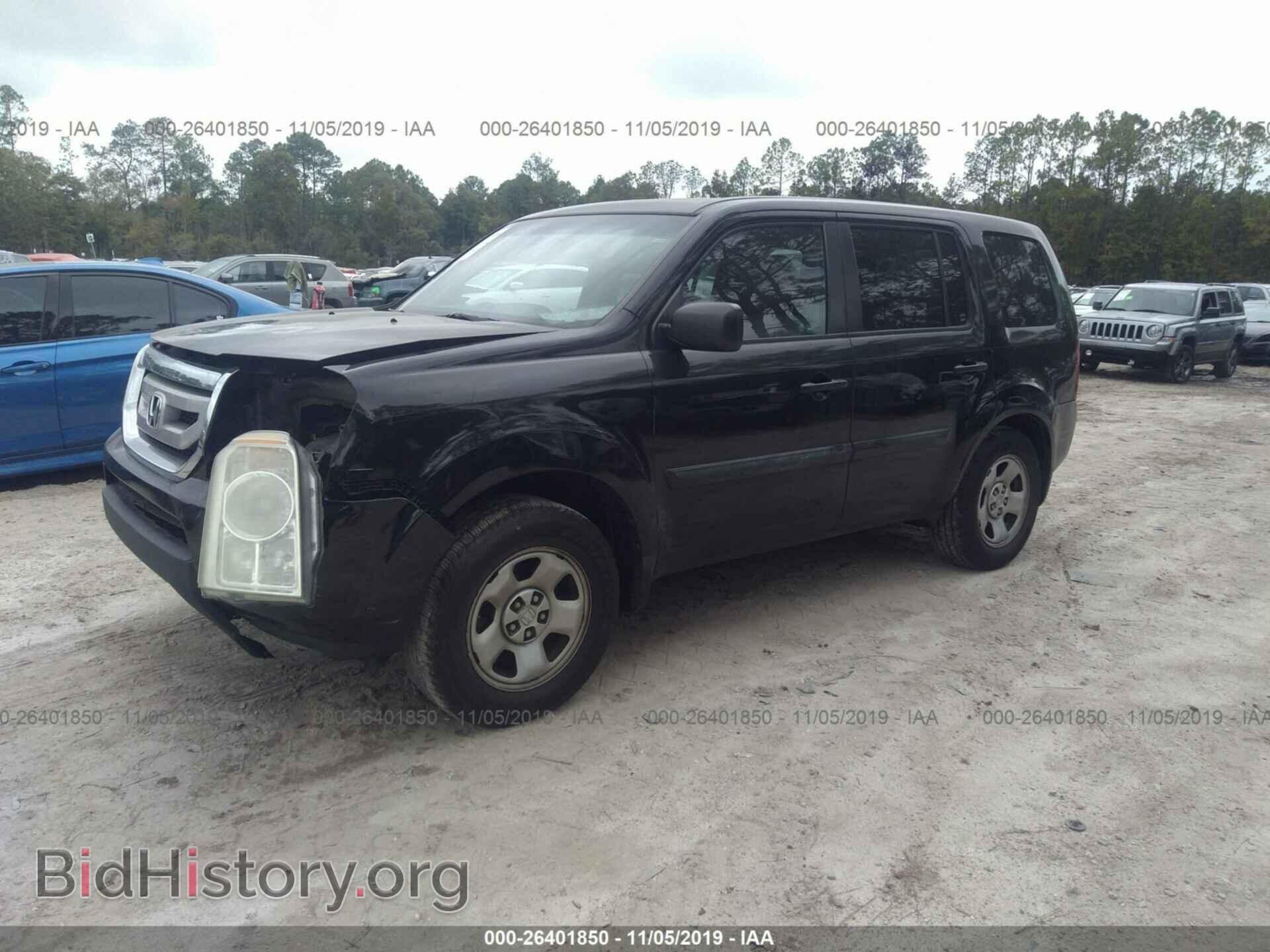 2011 HONDA PILOT - VIN: 5FNYF3H27BB038256 - Фото 2