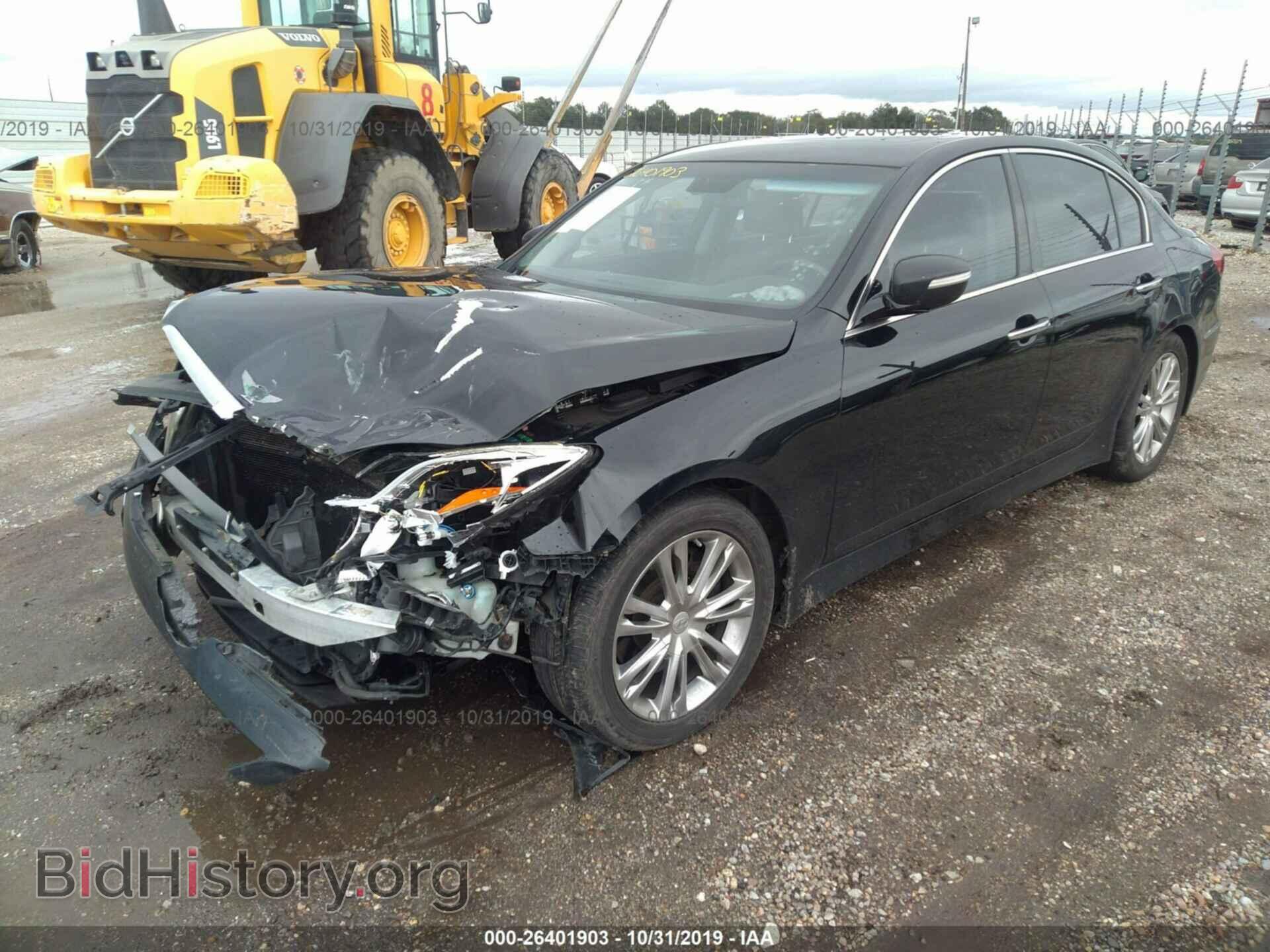 2012 HYUNDAI GENESIS - VIN: KMHGC4DD9CU196295 - Фото 2