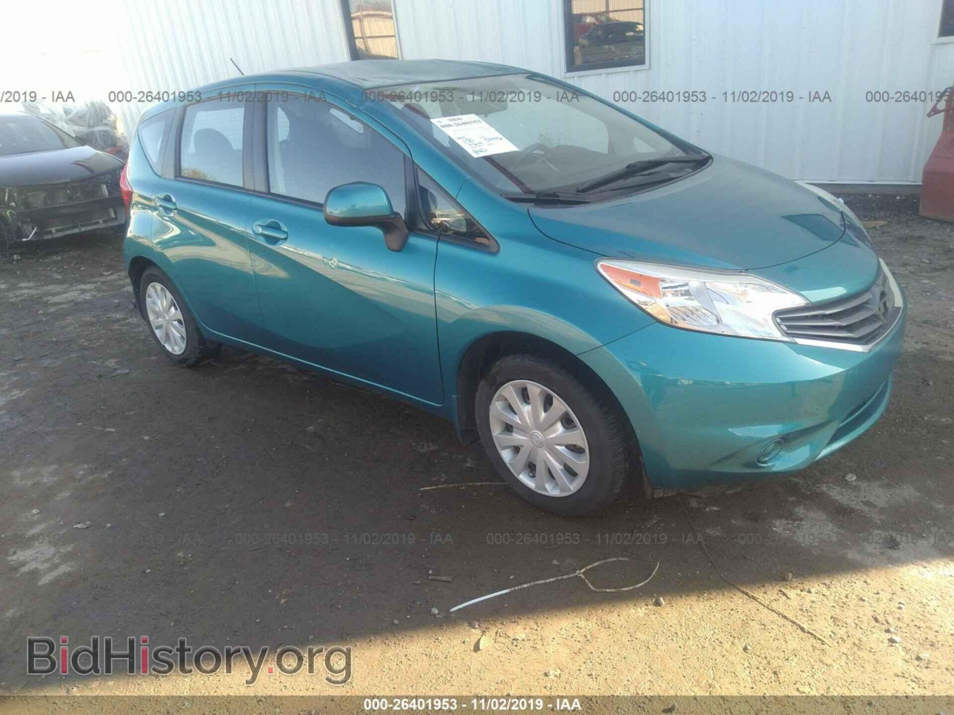 Фотография 3N1CE2CP7EL390322 - NISSAN VERSA NOTE 2014