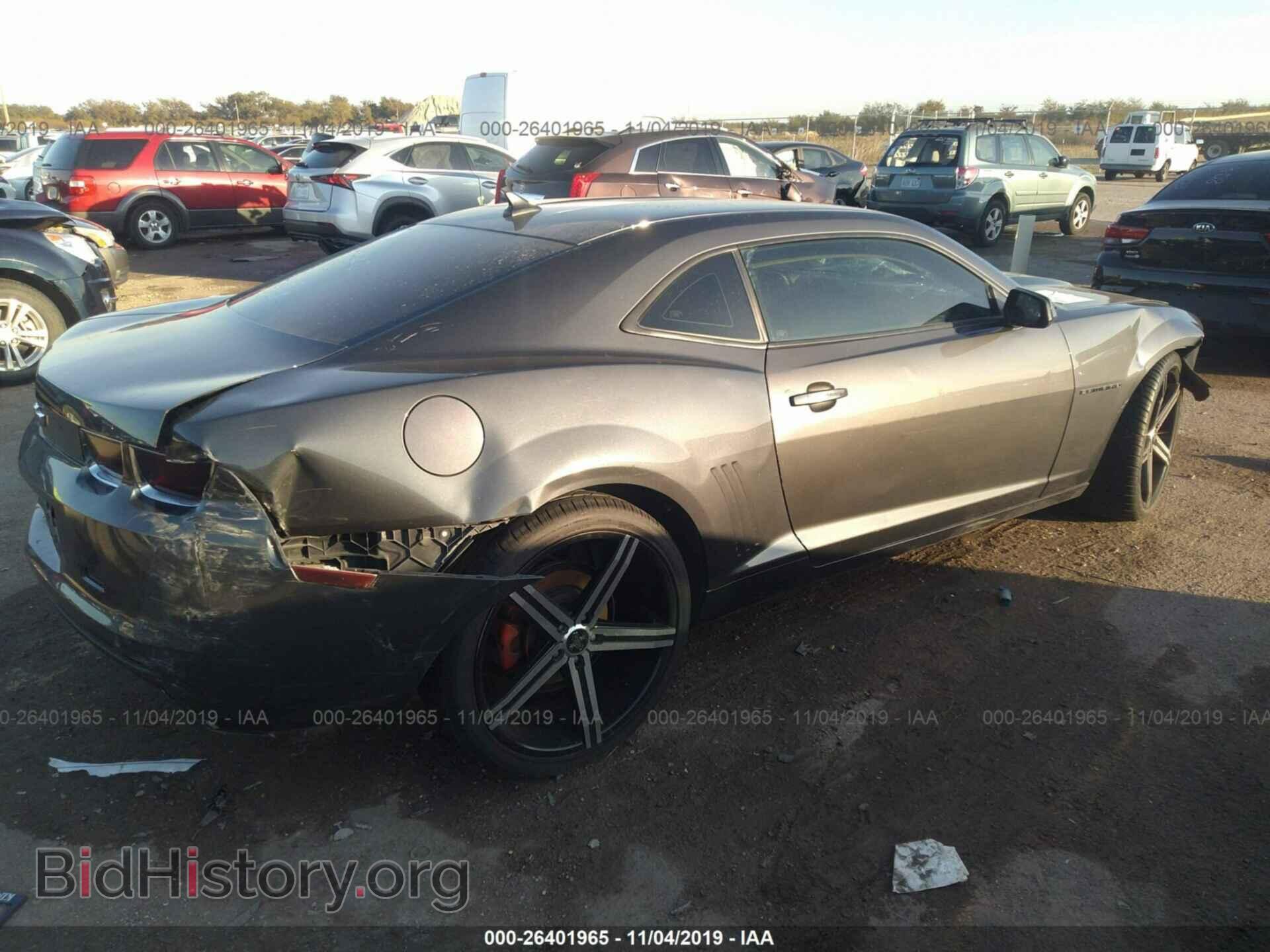 2011 CHEVROLET CAMARO - VIN: 2G1FB1ED8B9142796 - Фото 4