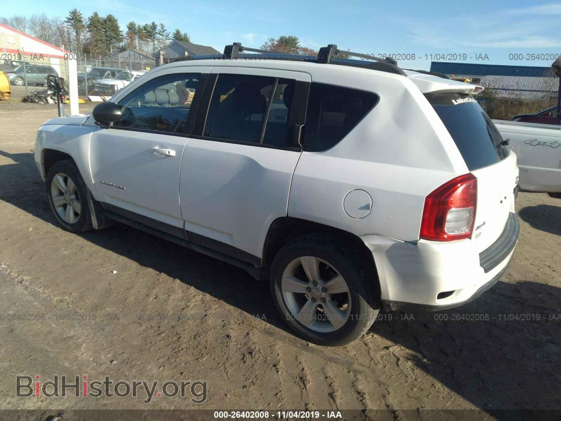 2011 JEEP COMPASS - VIN: 1J4NF1FB1BD249559 - Фото 3
