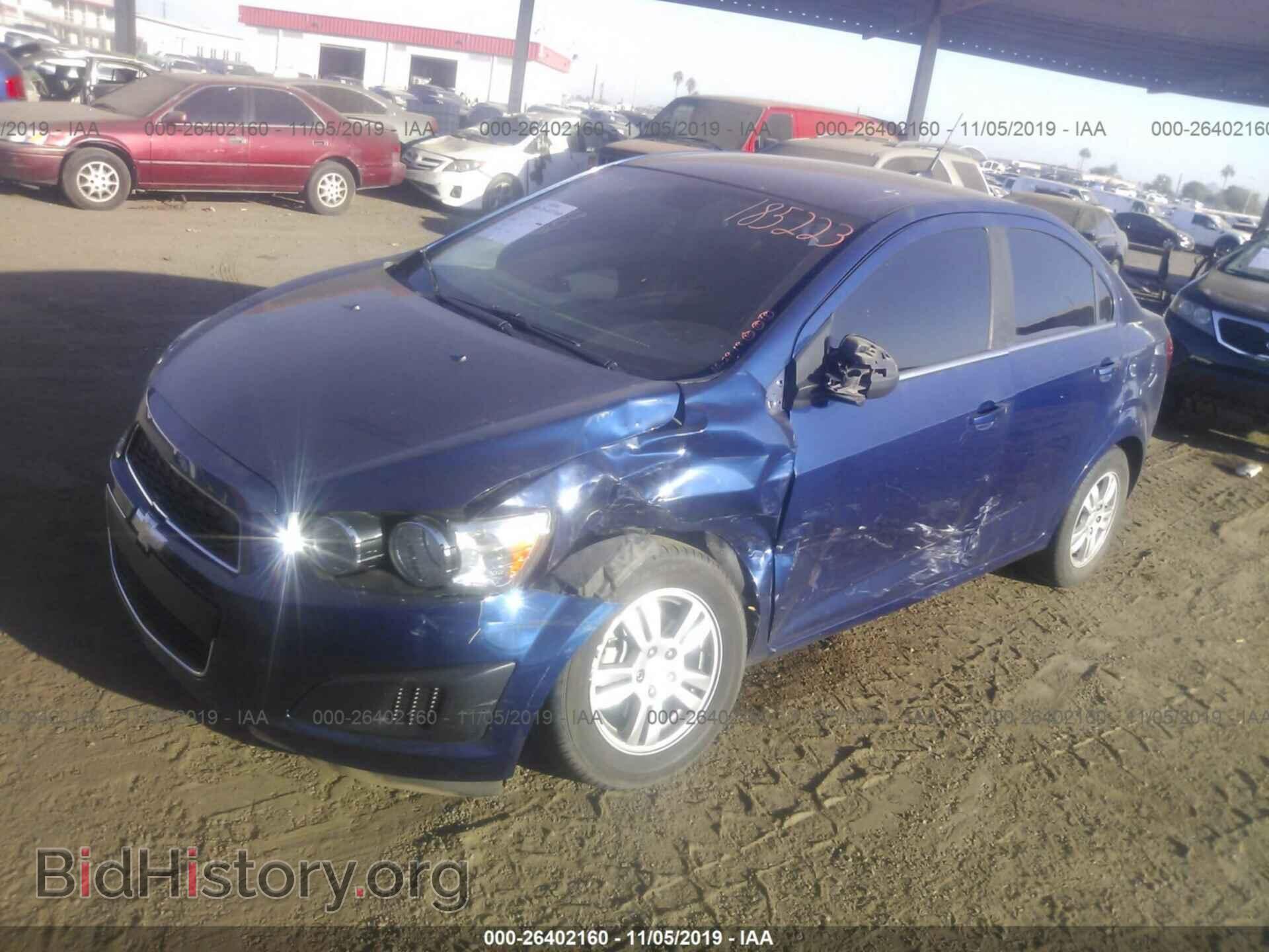 2013 CHEVROLET SONIC - VIN: 1G1JC5SB2D4136550 - Фото 2
